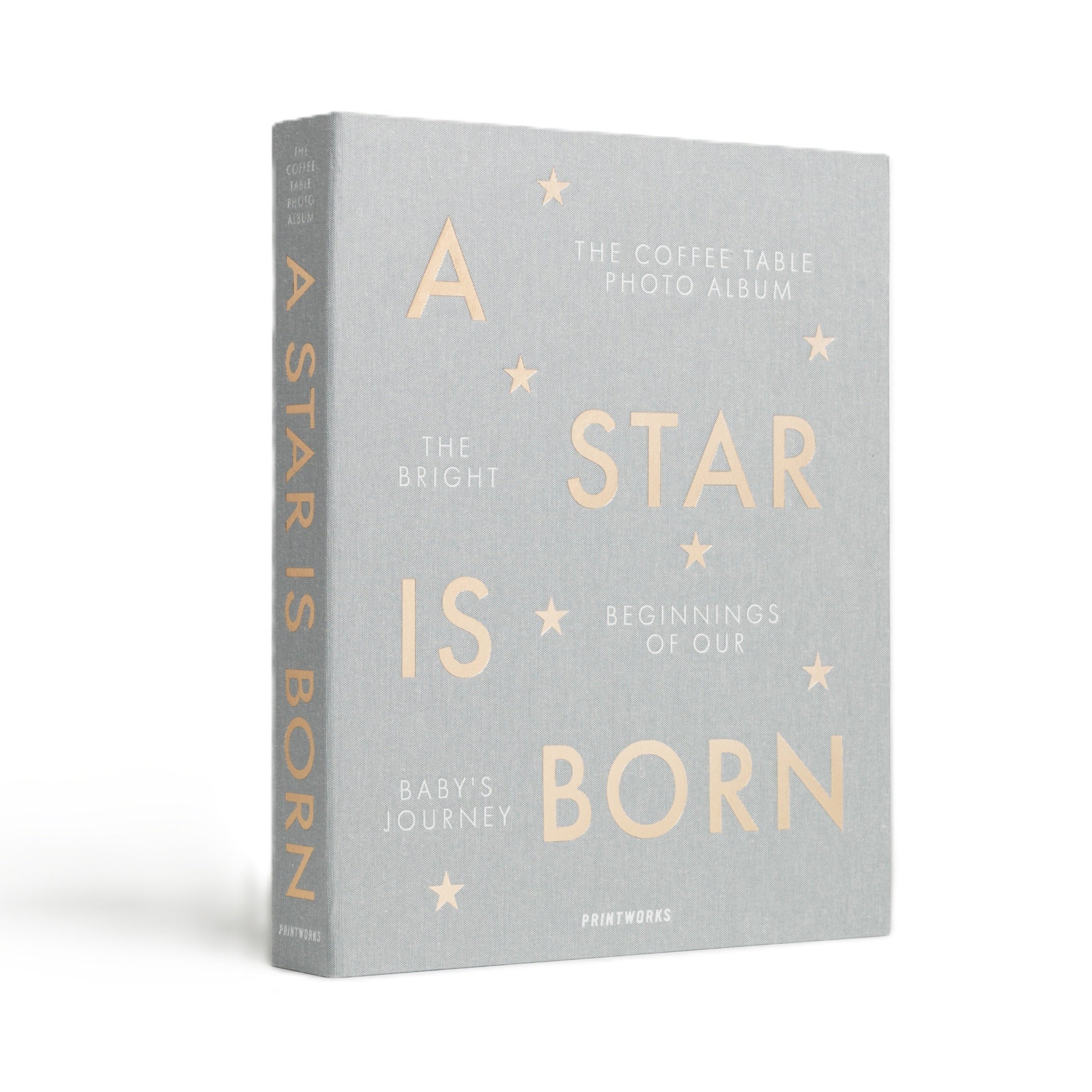 Album na zdjęcia A STAR IS BORN szary ze złotym