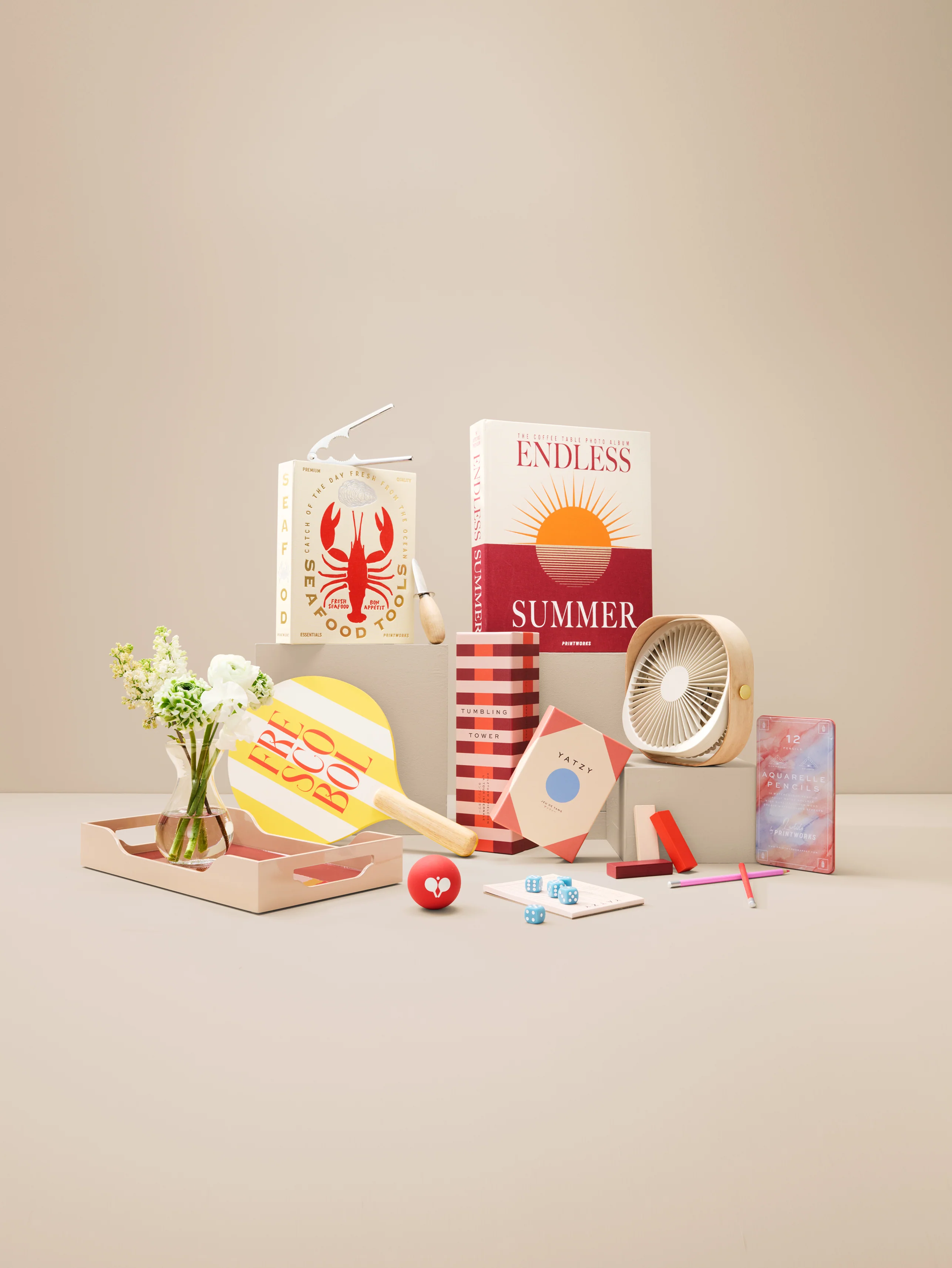 Album na zdjęcia ENDLESS SUMMER bordowy z beżowym - Image 4