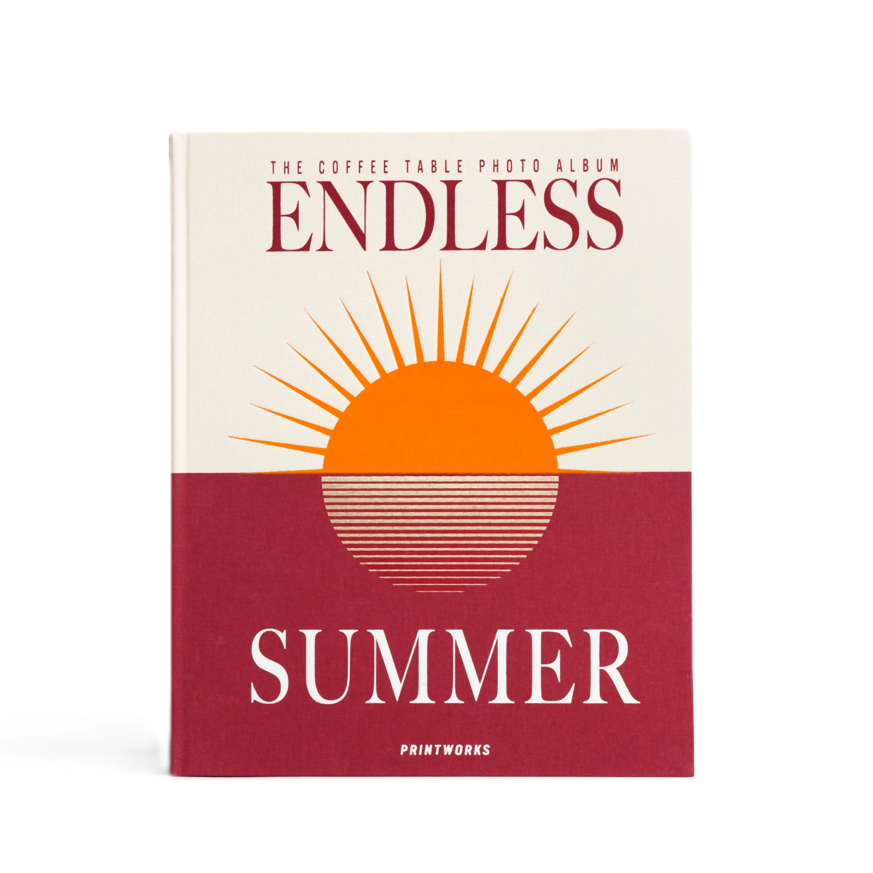 Album na zdjęcia ENDLESS SUMMER bordowy z beżowym - Image 5