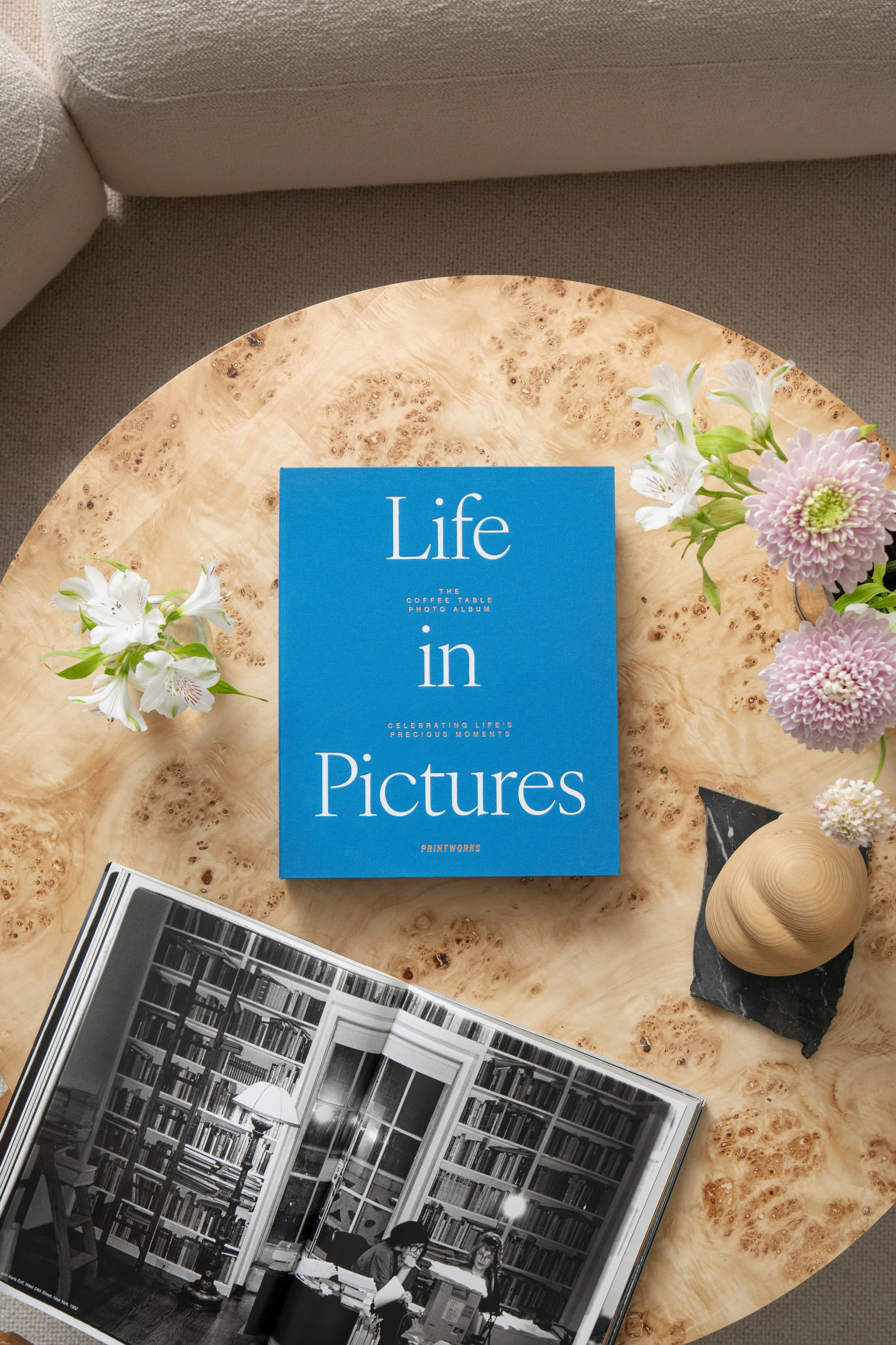 Album na zdjęcia LIFE IN PICTURES niebieski z białym - Image 2