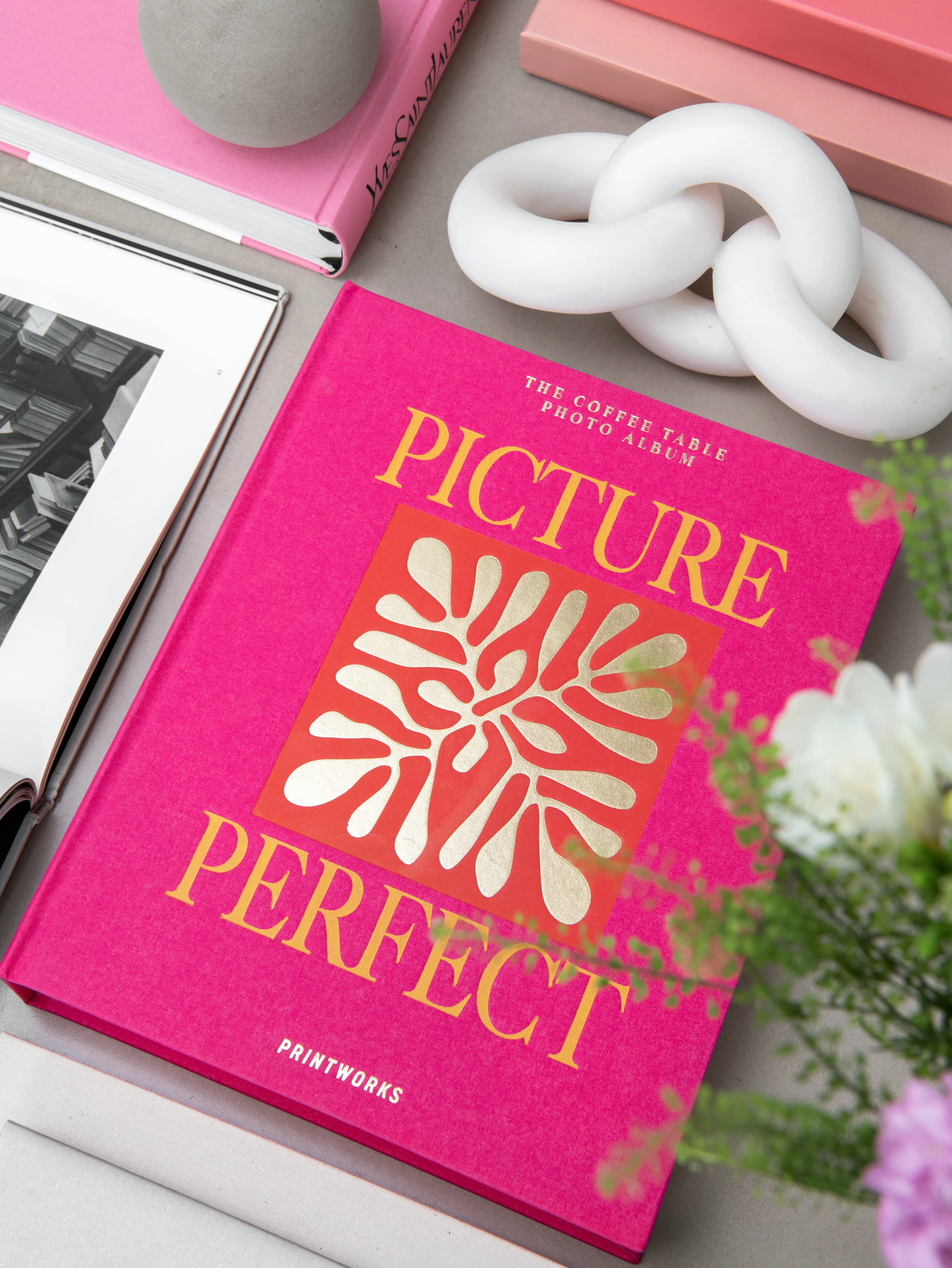 Album na zdjęcia PICTURE PERFECT różowy ze złotym - Image 10