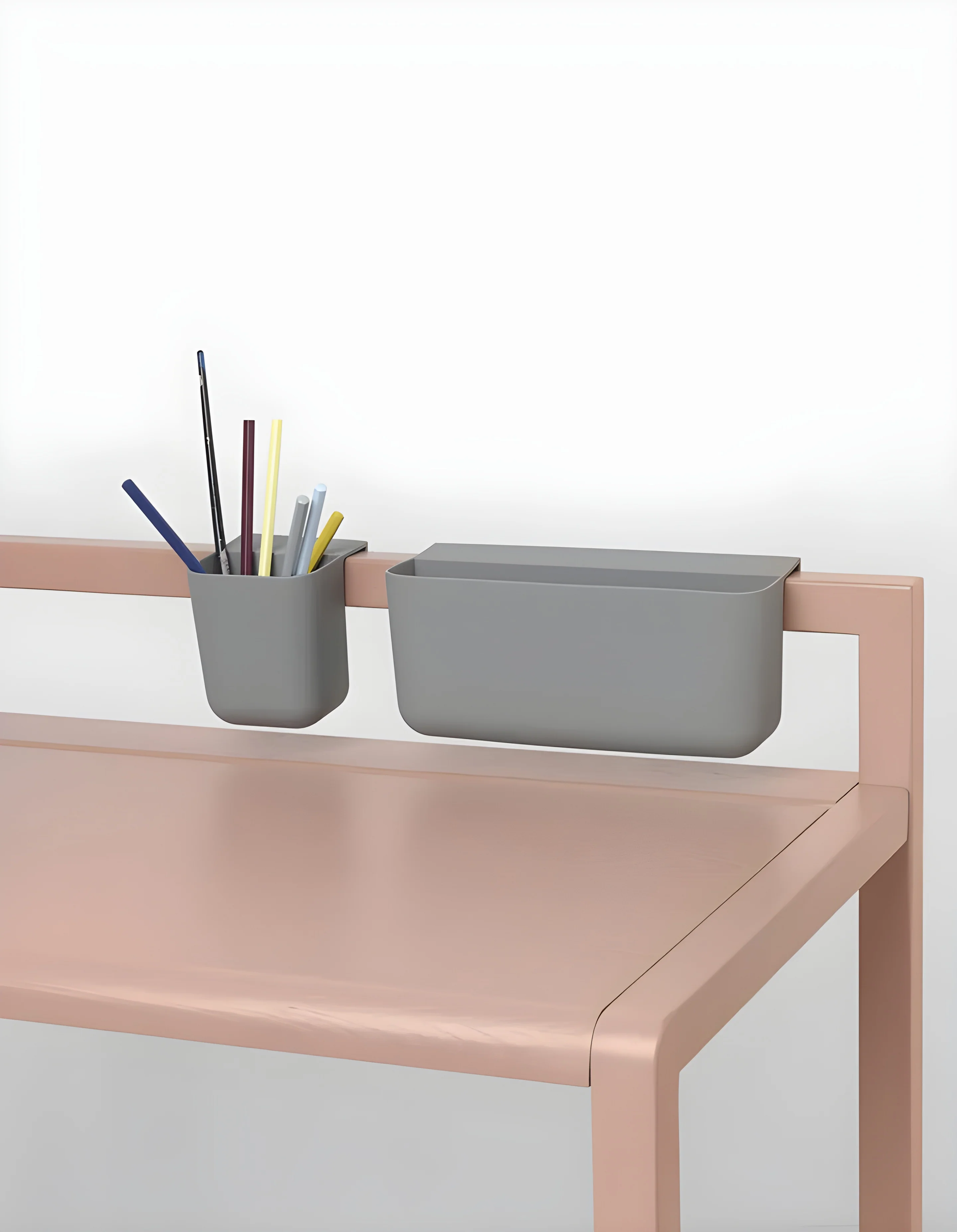 Biurko dziecięce  LITTLE ARCHITECT jasnoróżowy - Image 3