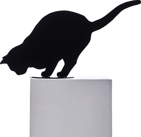 Dekoracja OMBRES DE CHATS czarny - Image 3