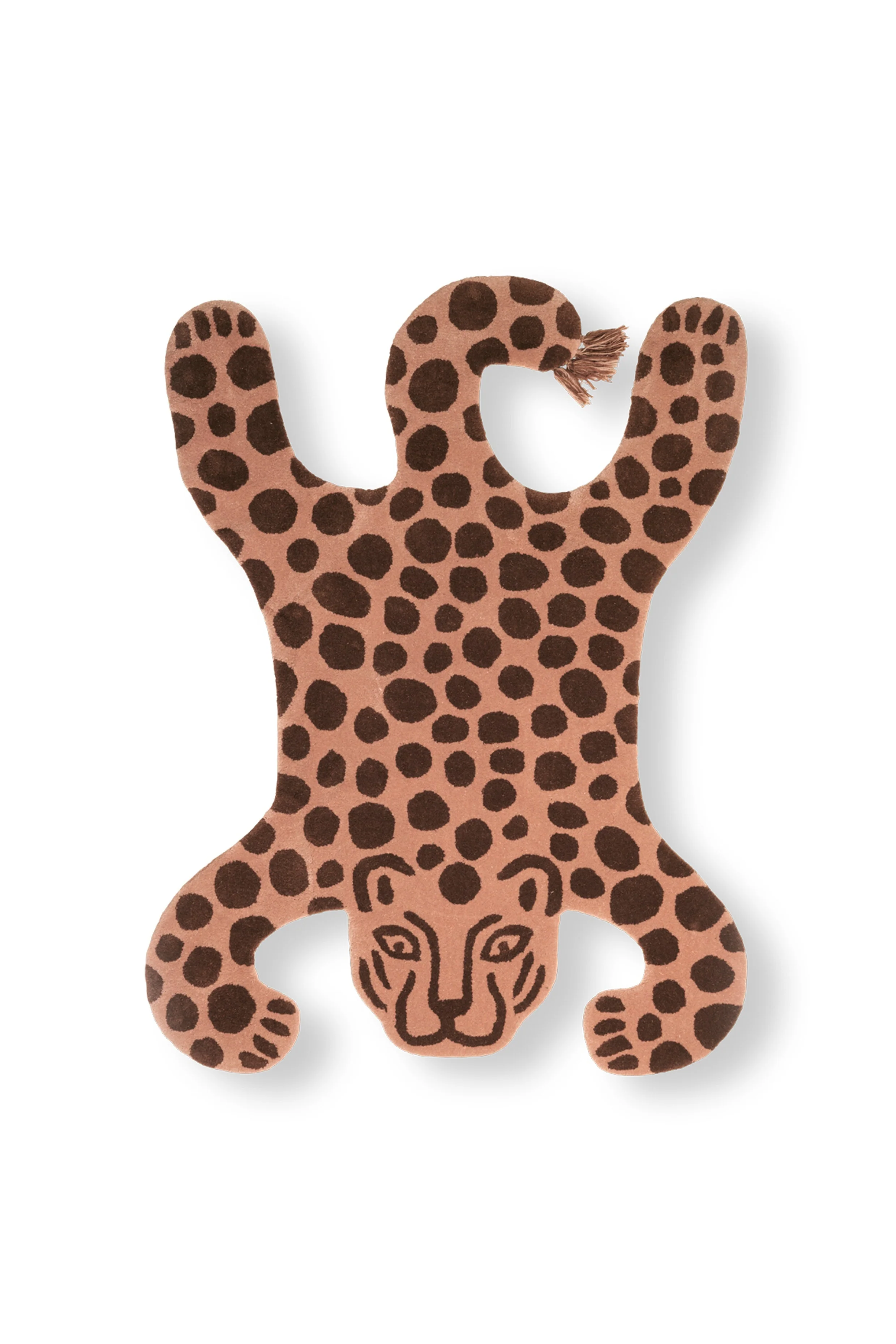 Dywan dekoracyjny SAFARI LEOPARD brązowy - Image 7