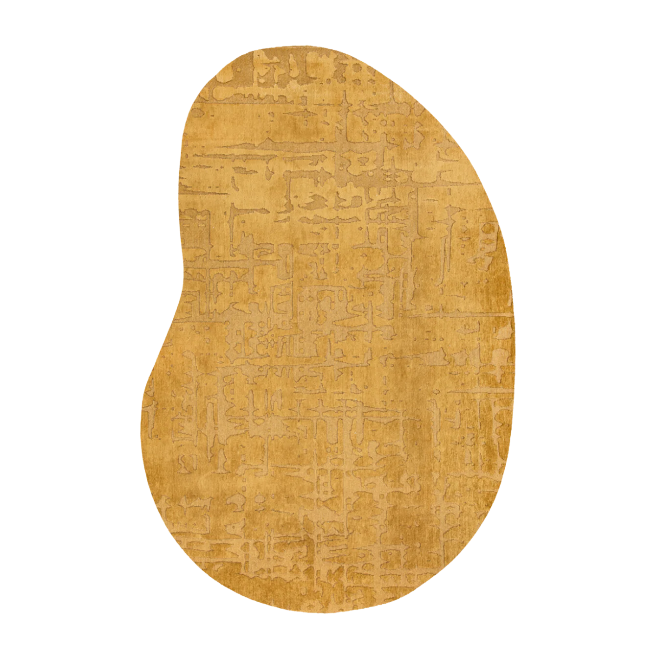 Dywan owalny BAOBAB MADAGASKAR żółty
