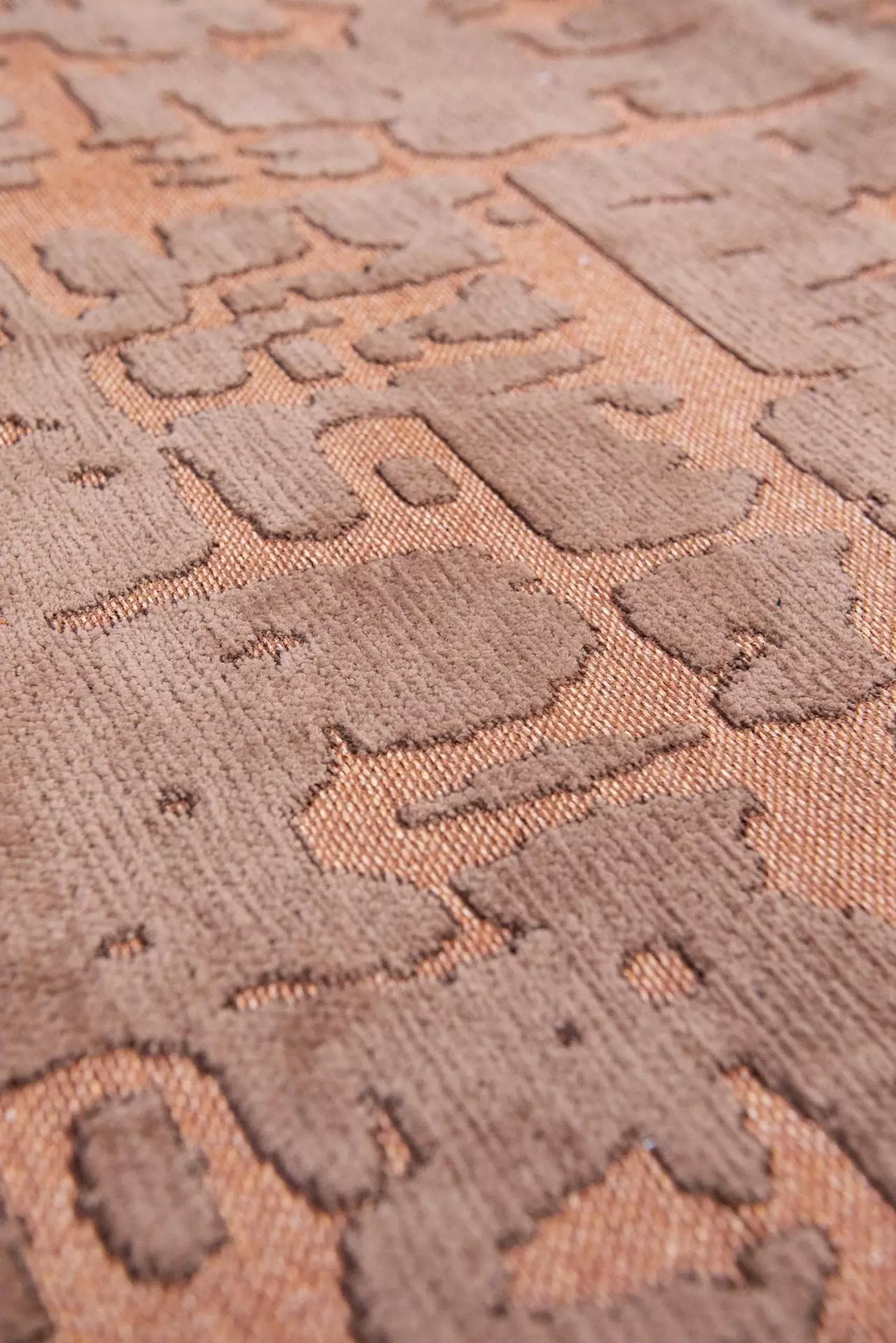 Dywan owalny BAOBAB ZA COPPER łososiowy - Image 4