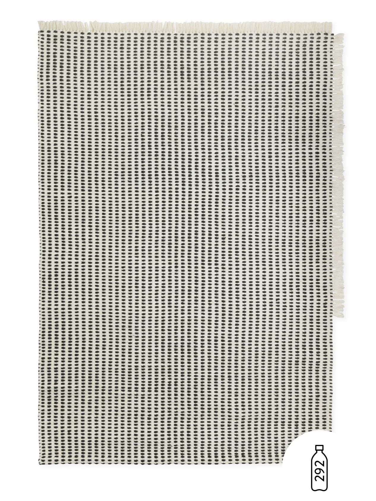 Dywan WAY złamana biel w niebieski kropki - Image 6
