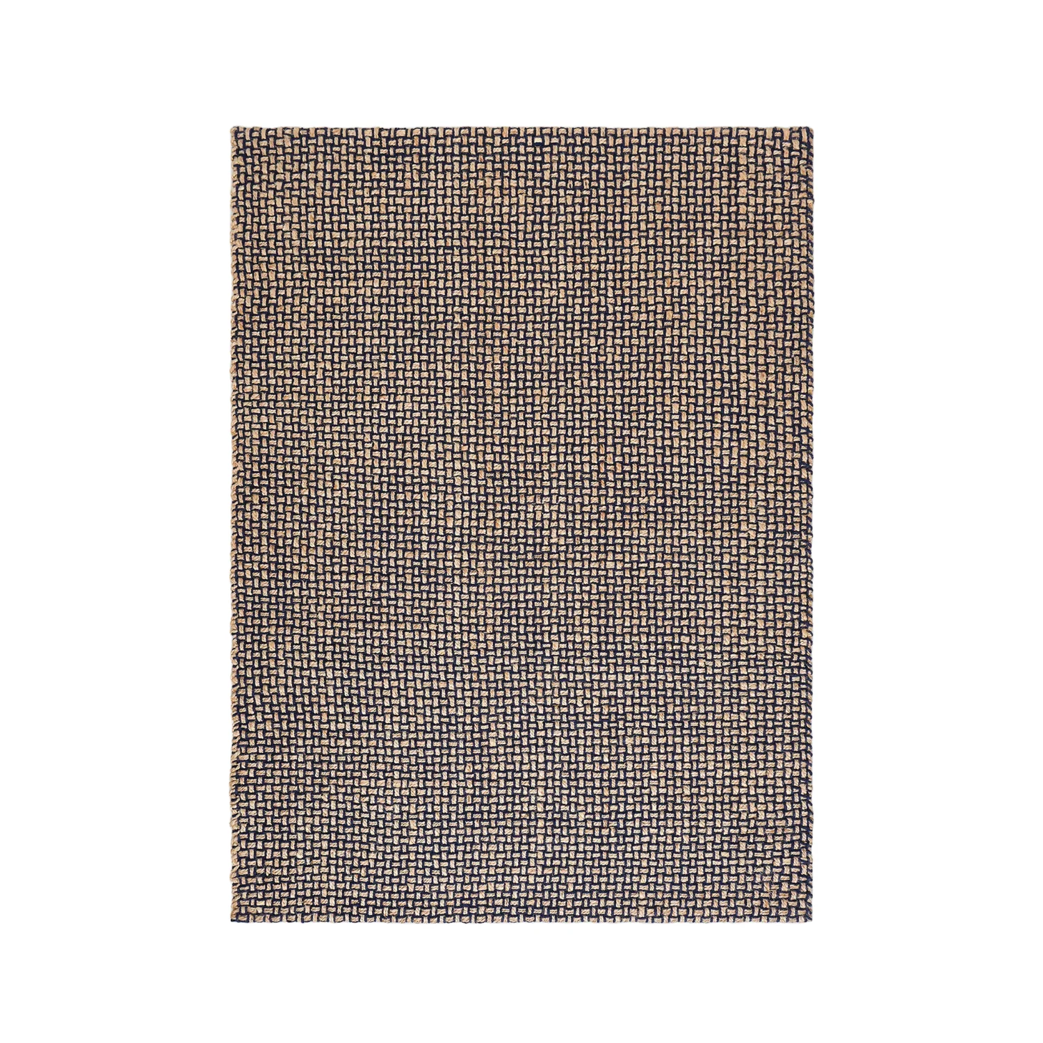 Dywan WEAVE ciemnoniebieski z beżowym