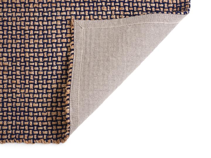 Dywan WEAVE ciemnoniebieski z beżowym - Image 7
