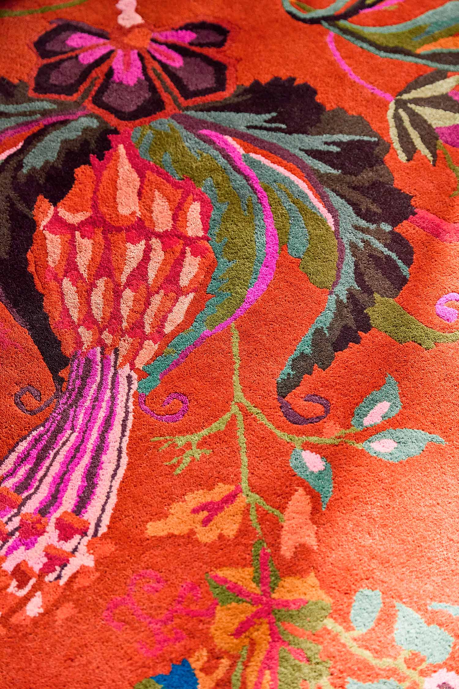 Dywan WONDERLAND FLORAL AMBER LAPIS czerwony - Image 6