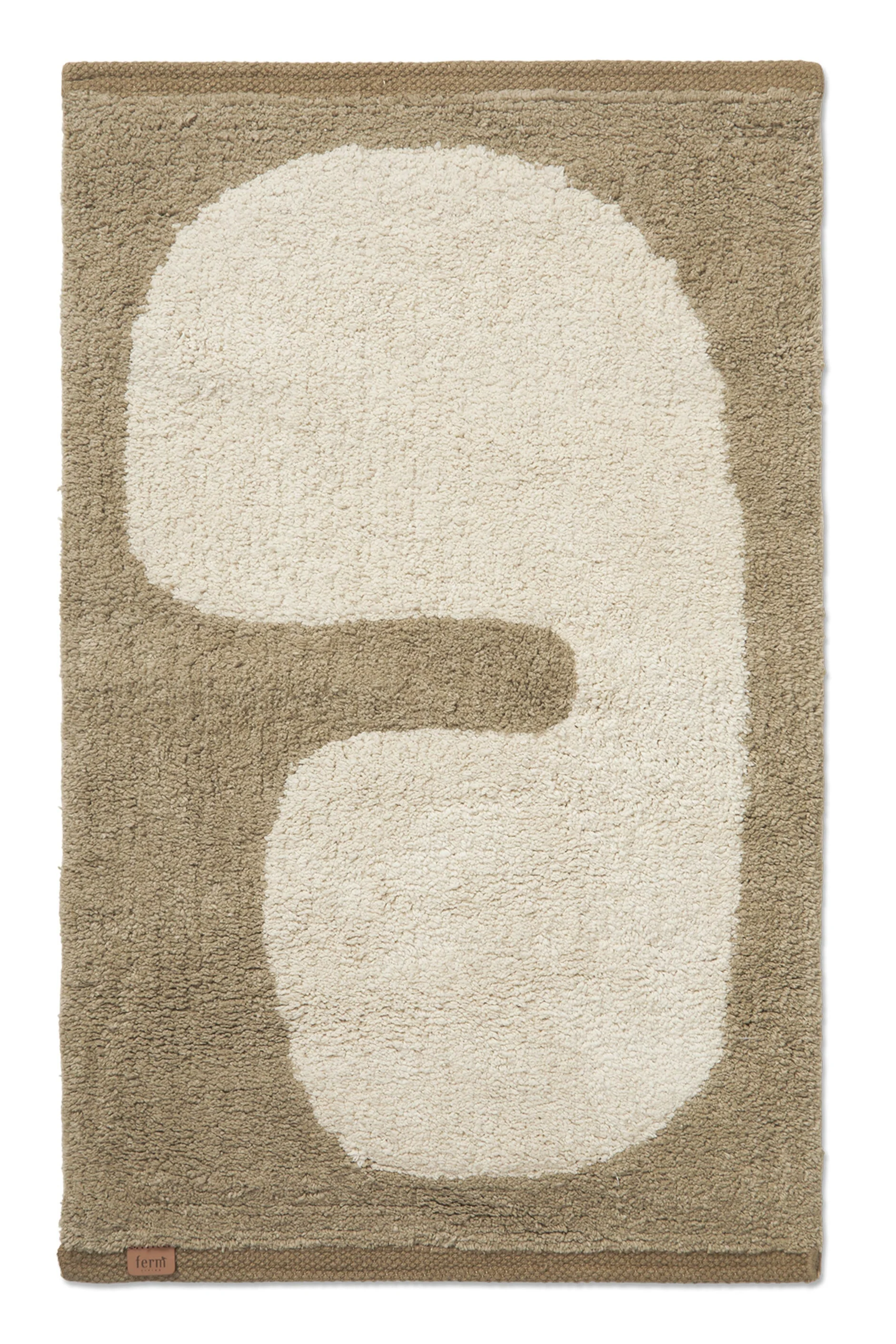 Dywanik LAY WASHABLE złamana biel z ciemnobeżowym - Image 4