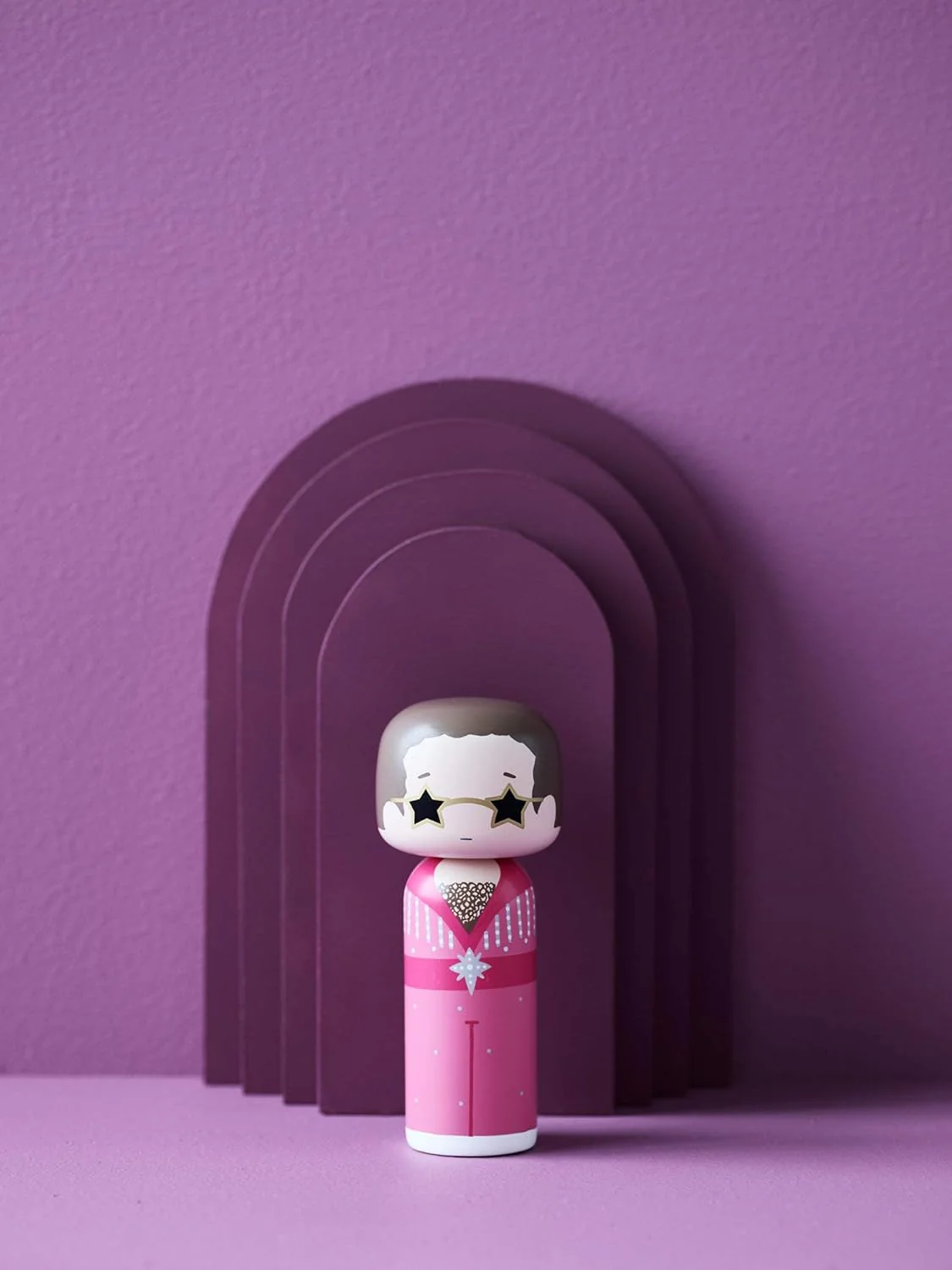 Figurka dekoracyjna ELTON JOHN - PINK OUTFIT - Image 2