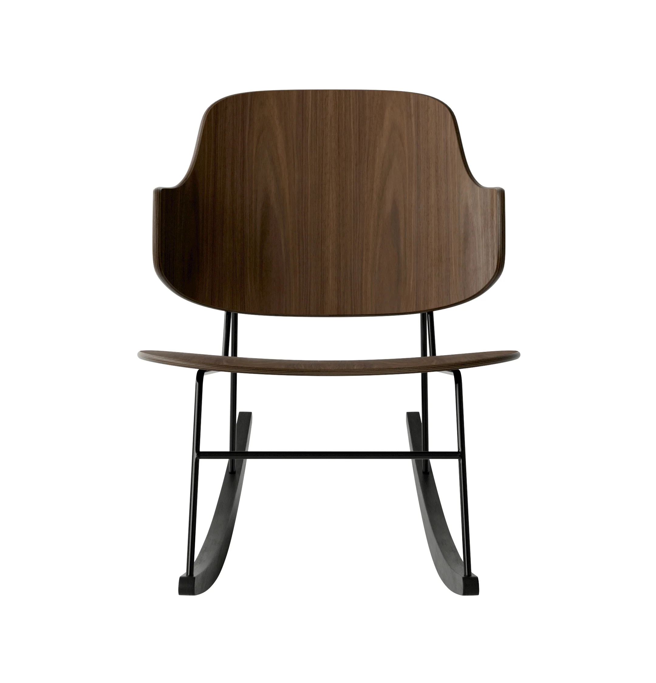 Fotel bujany PENGUIN fornir orzechowy - Image 3