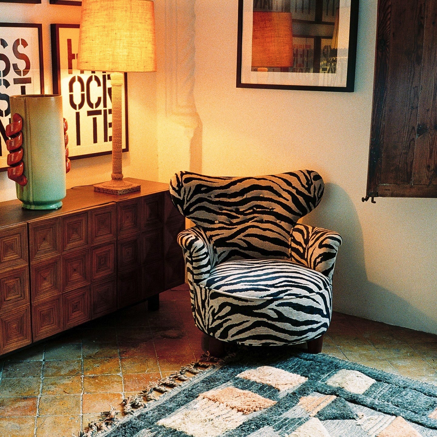 Fotel ELIAS zebra - Image 3