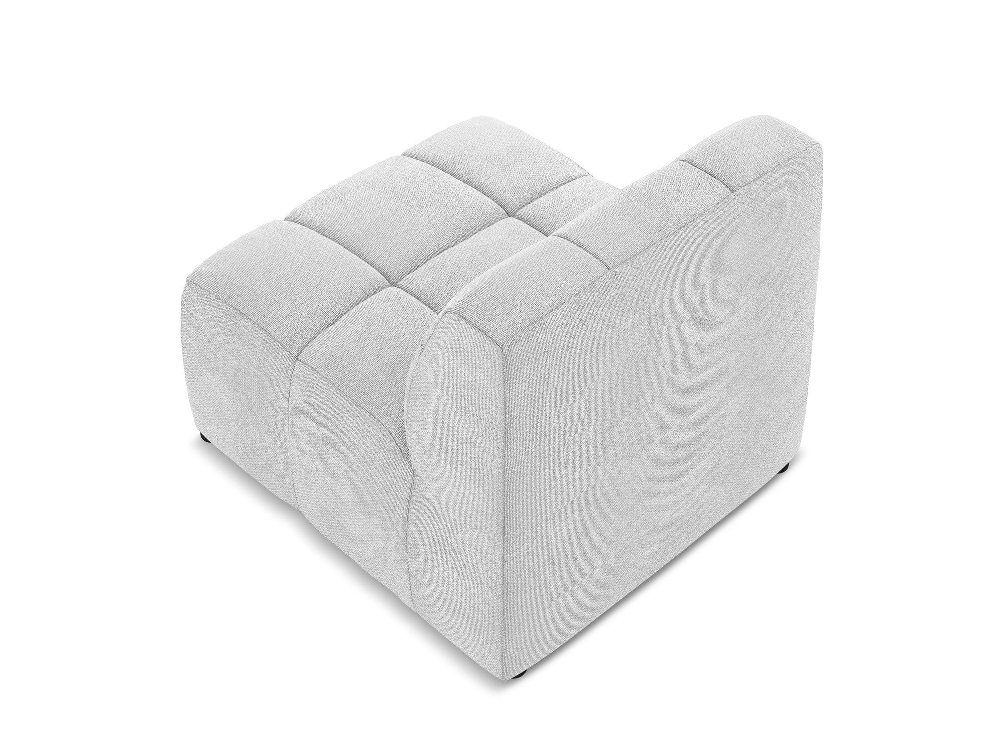 Fotel / moduł ALOHA srebrny boucle - Image 5