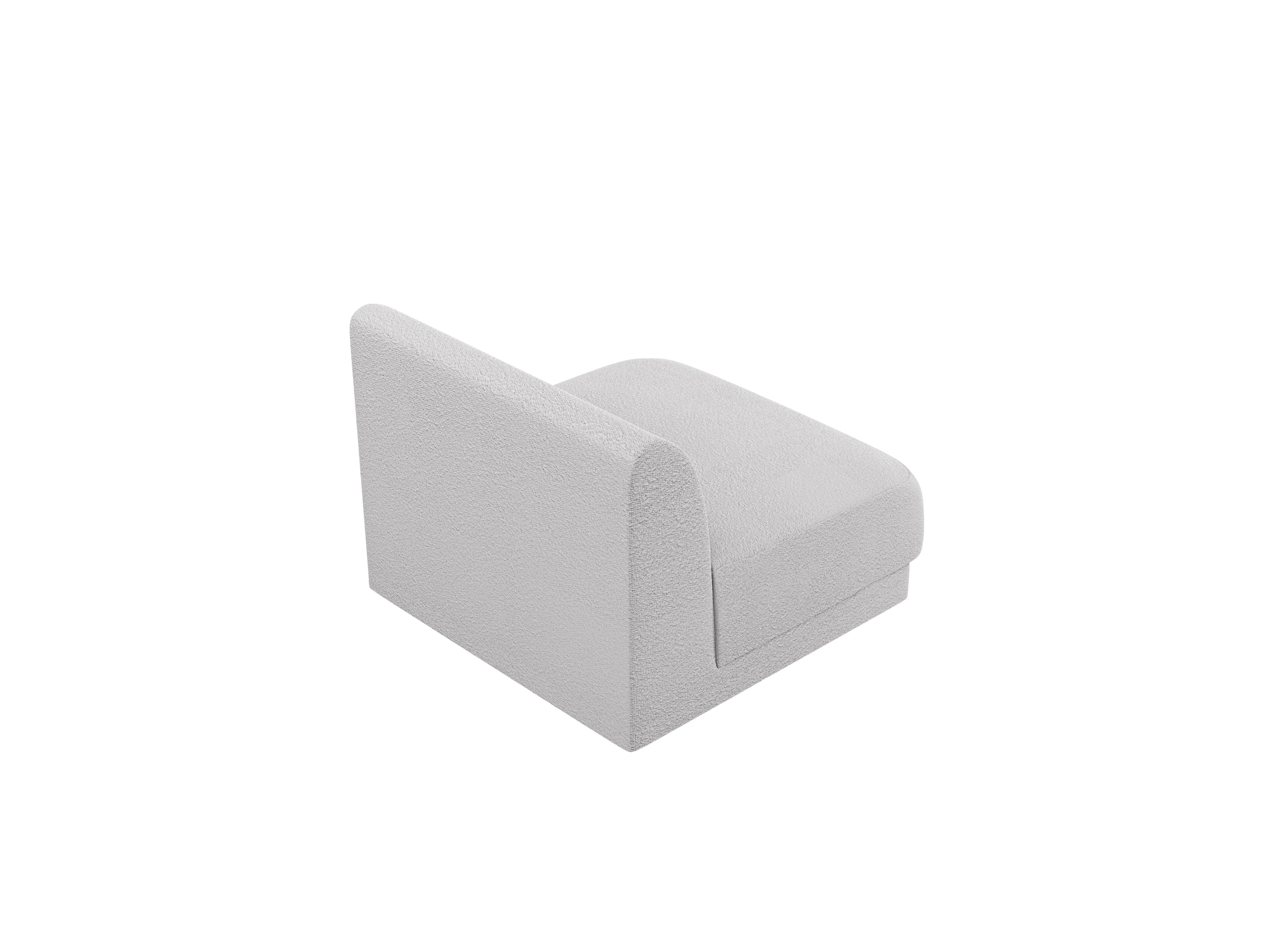 Fotel / moduł  MILEY jasnoszary boucle - Image 3