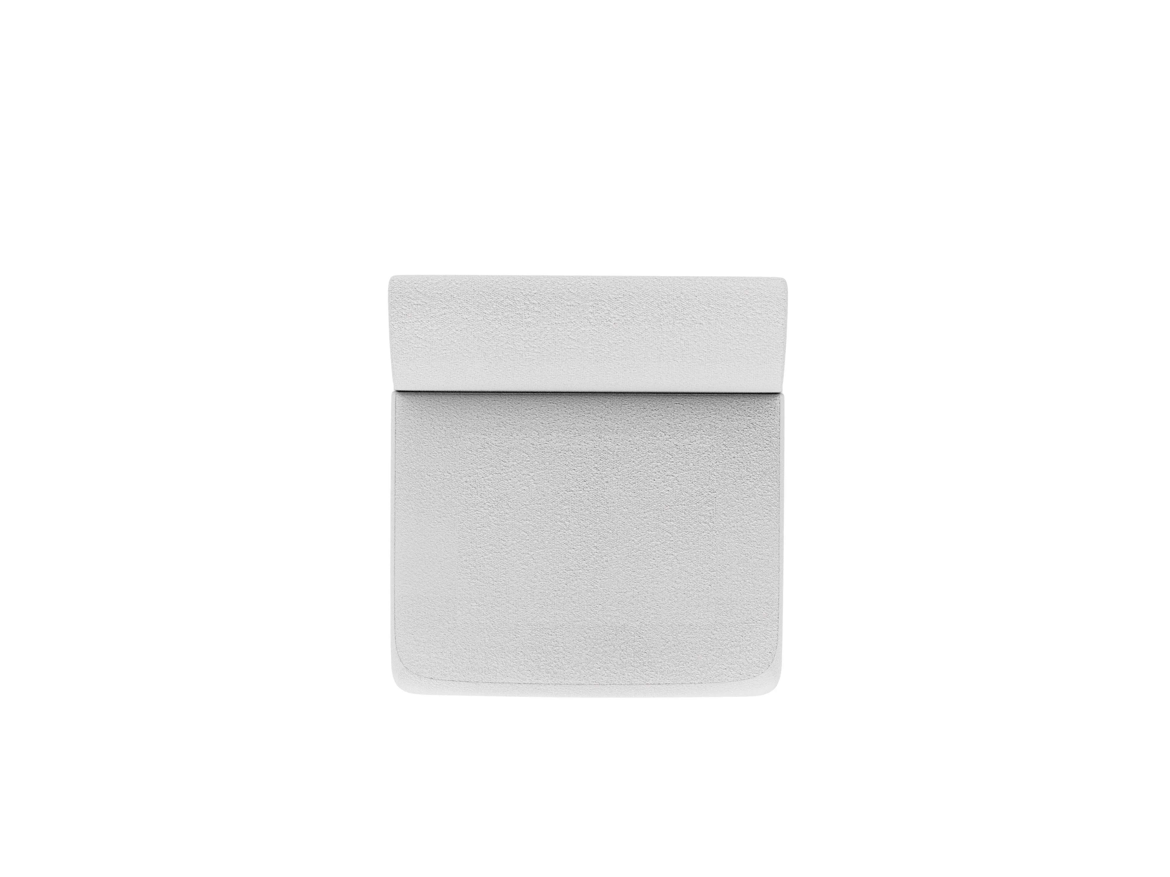Fotel / moduł  MILEY jasnoszary boucle - Image 4