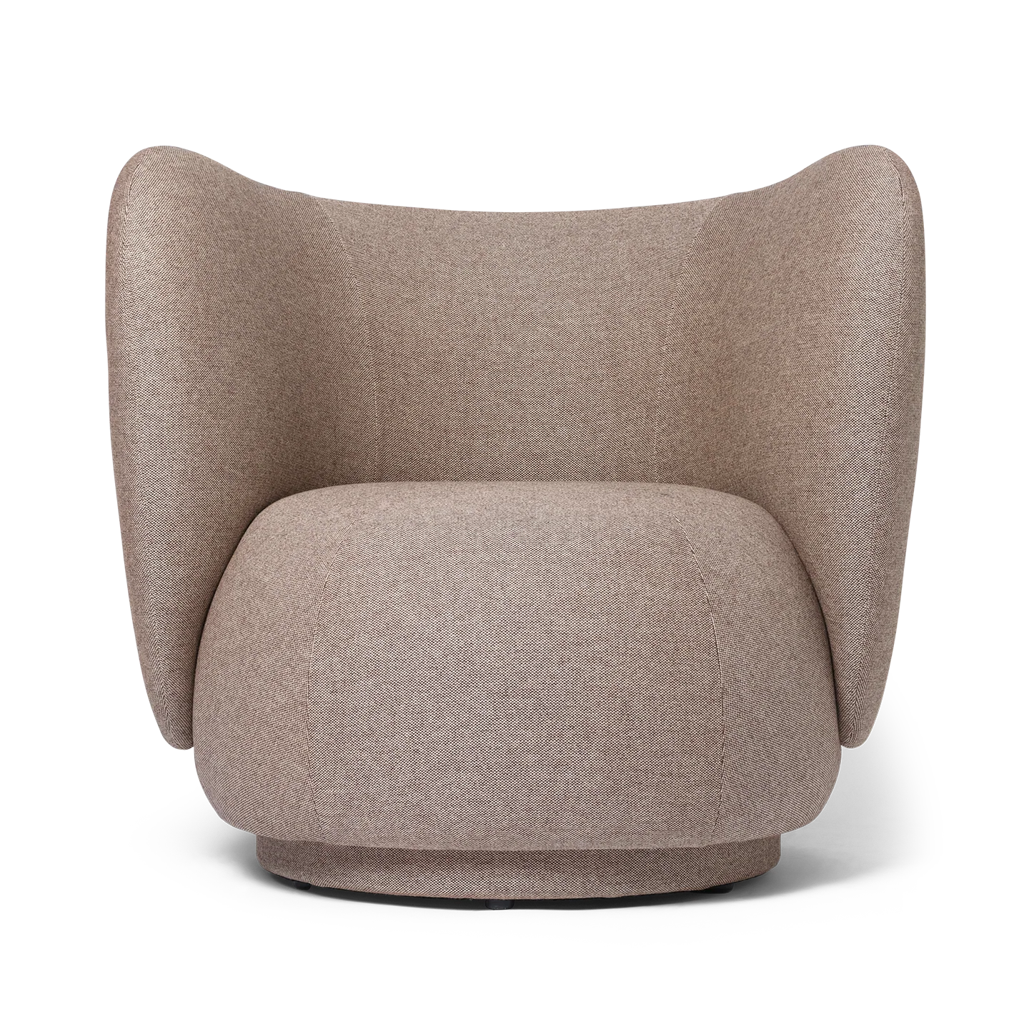 Fotel obrotowy RICO LOUNGE Main Line Flax kawowy