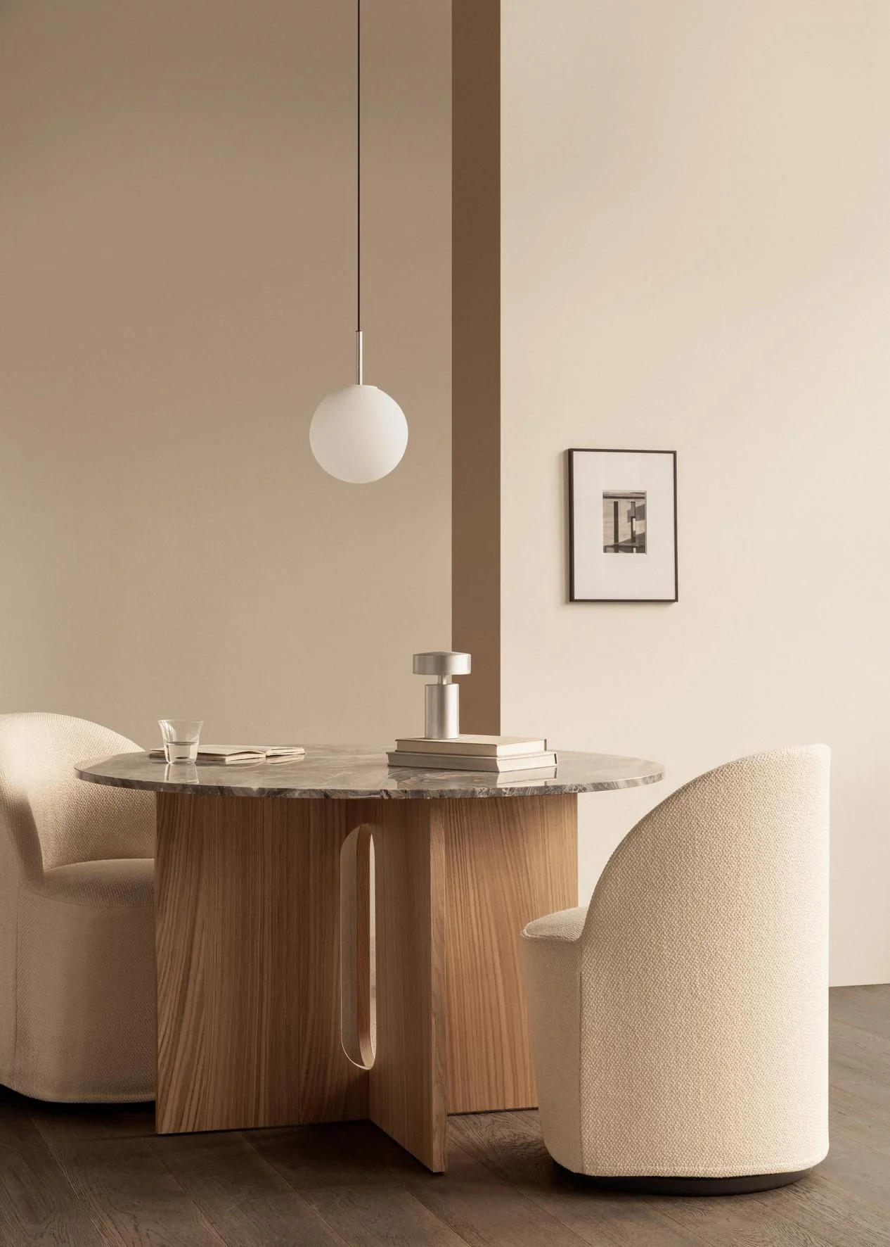 Fotel obrotowy TEAROOM brązowy - Image 2