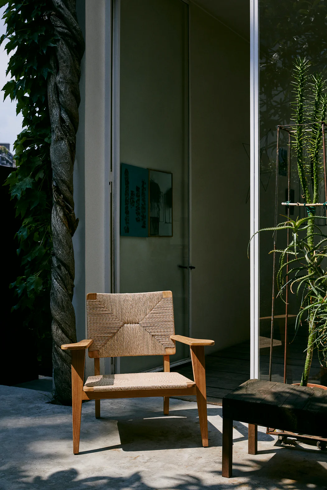 Fotel ogrodowy F-CHAIR drewno tekowe - Image 6
