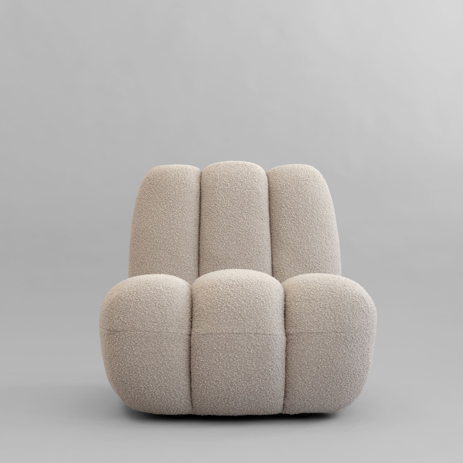 Fotel TOE beżowy bouclé - Image 11