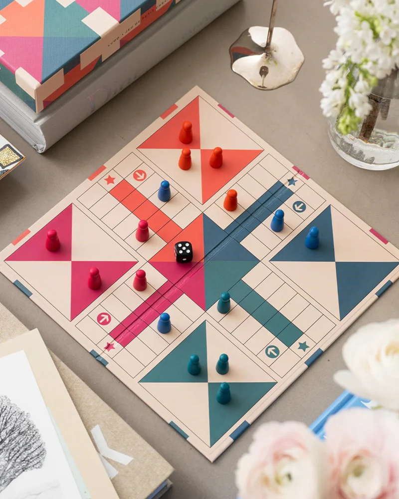 Gra planszowa LUDO wielokolorowy - Image 2