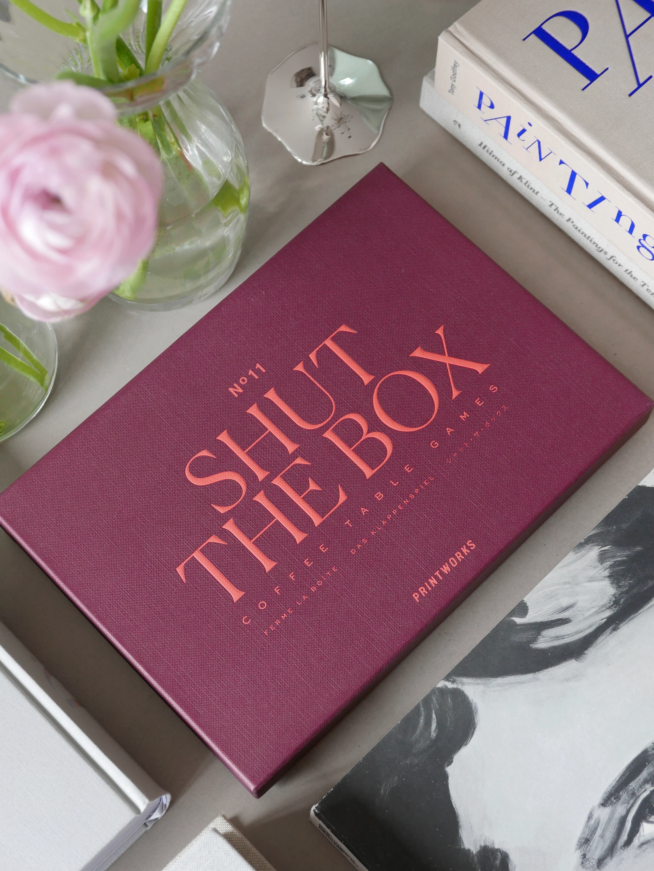 Gra planszowa SHUT THE BOX bordowy - Image 5