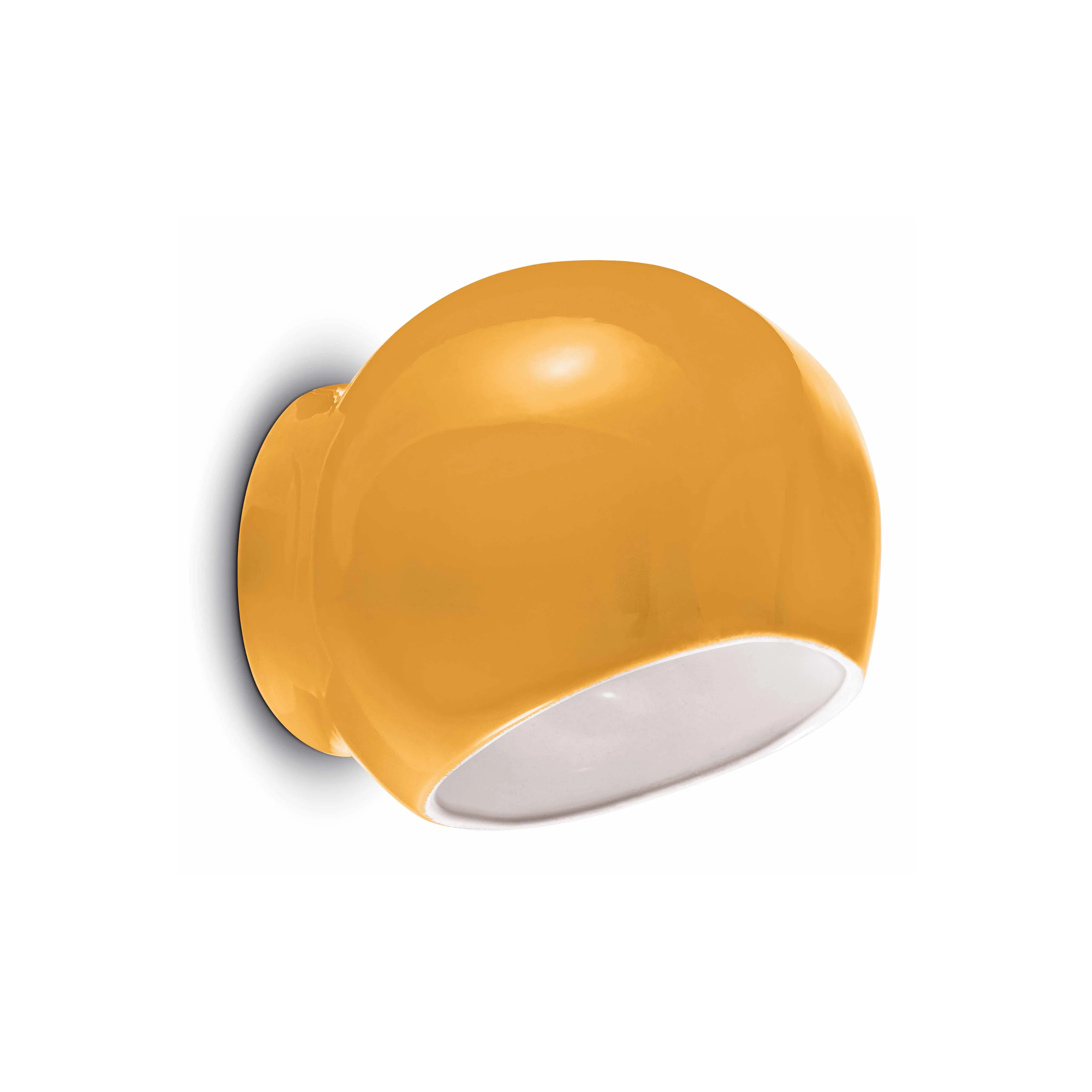 Kinkiet ceramiczny AYRTON żółty