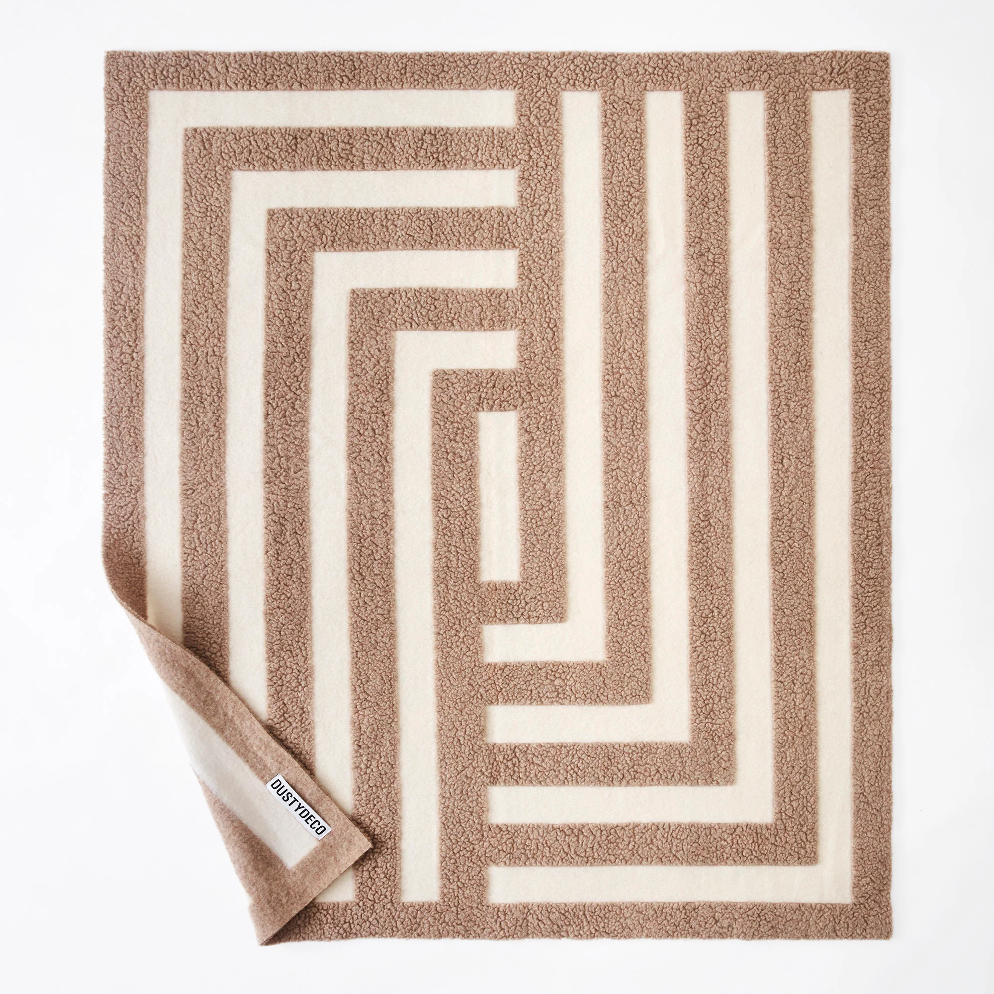 Koc LABYRINTH beżowy - Image 3