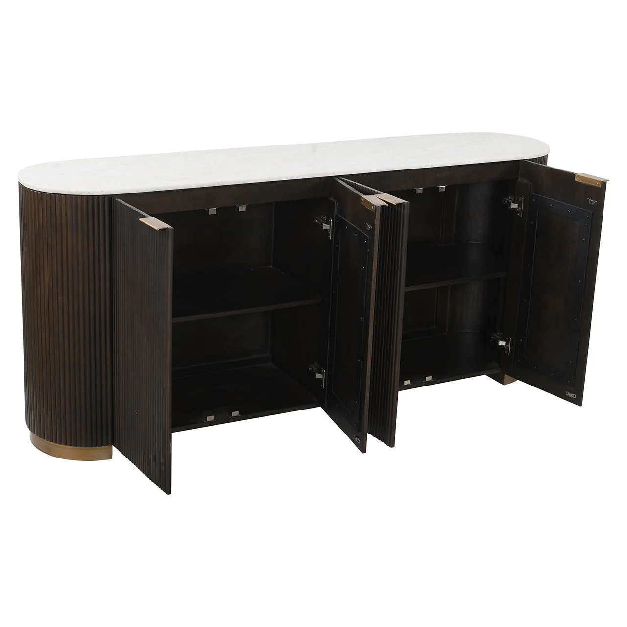 Komoda MAYFIELD biały marmur - Image 3