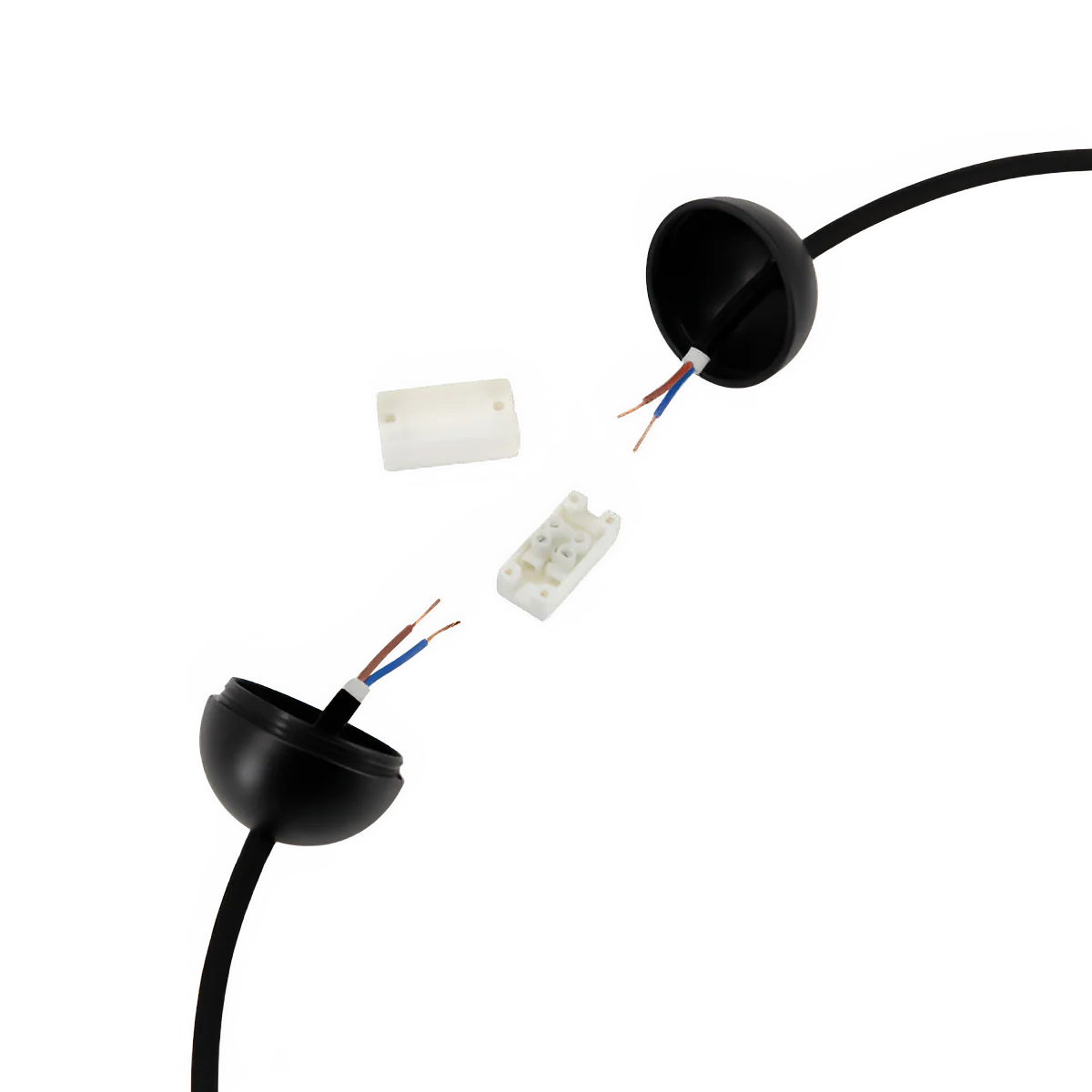 Konektor do kabla CORD CONNECTOR czarny - Image 3