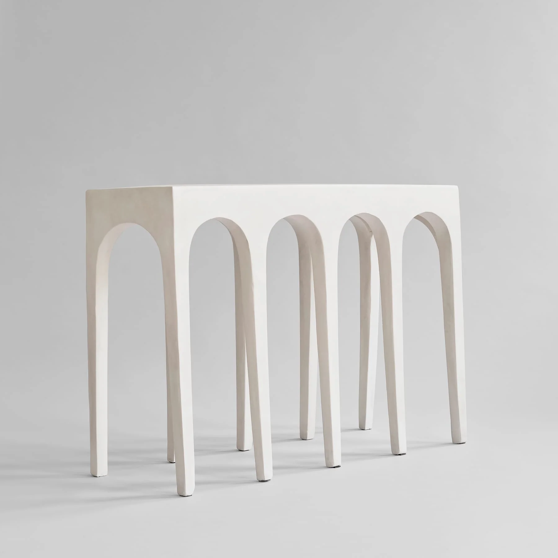 Konsola BOW biały beton - Image 4