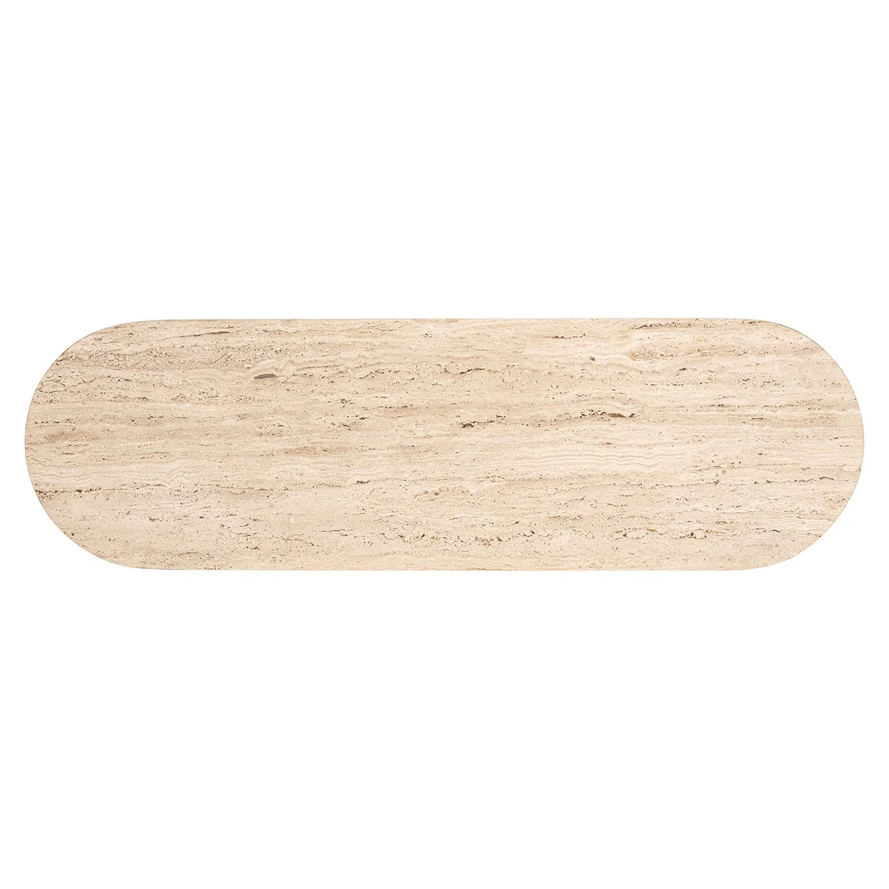 Konsola HAMPTON czarny z blatem z trawertynu - Image 6