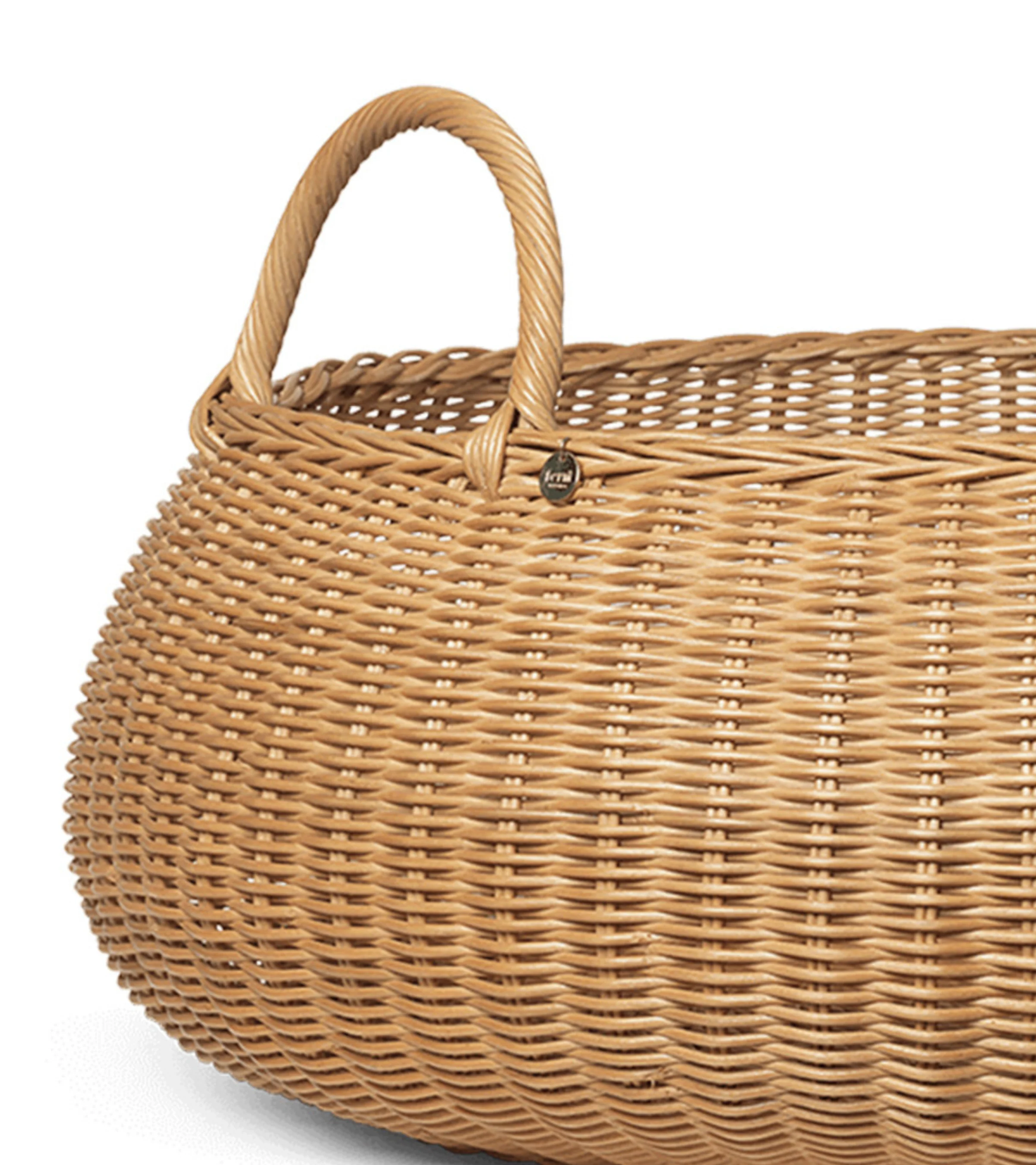 Kosz BRAIDED BASKET rattan - Image 5