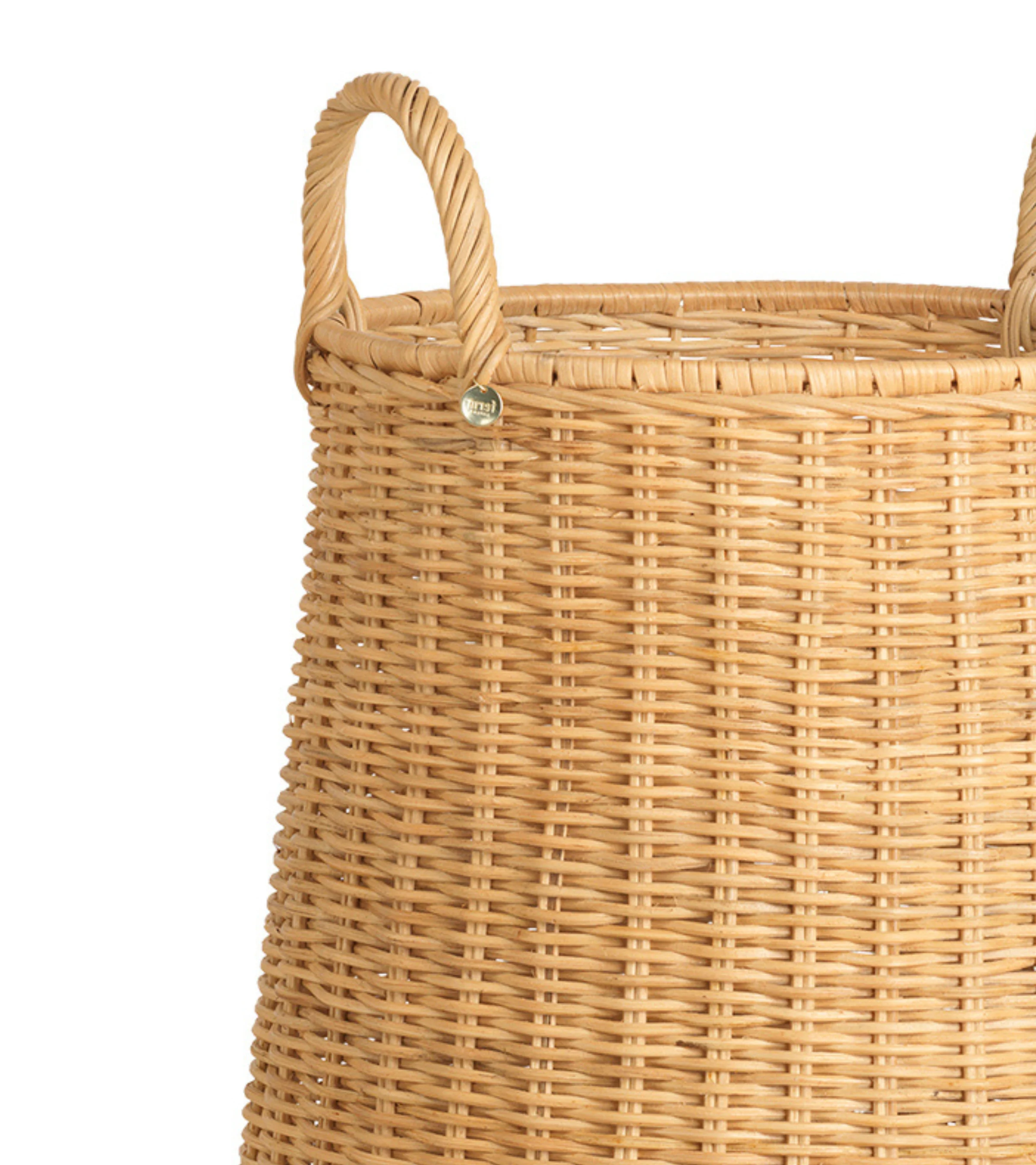 Kosz na pranie BRAIDED LAUNDRY BASKET rattan - Image 5