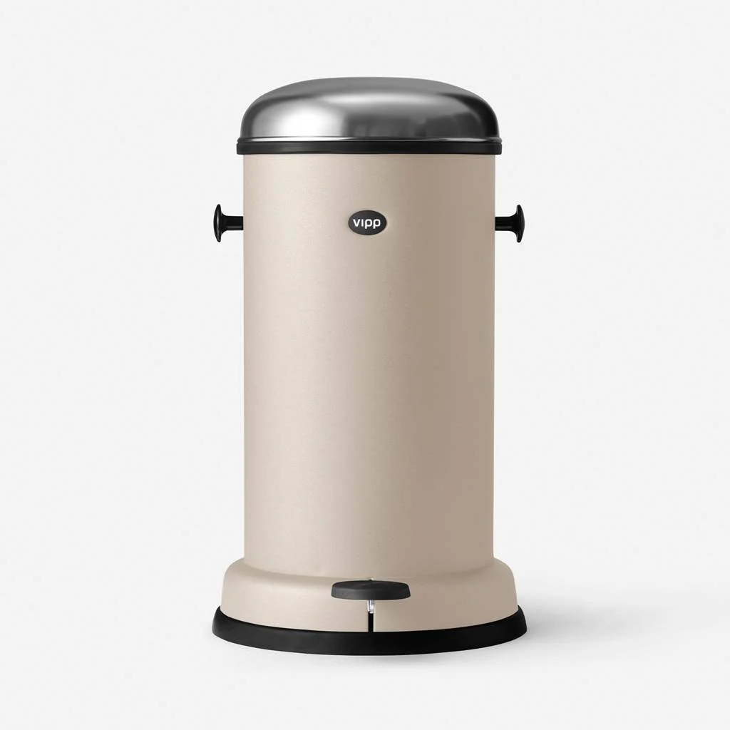 Kosz na śmieci PEDAL BIN beżowy - Image 6