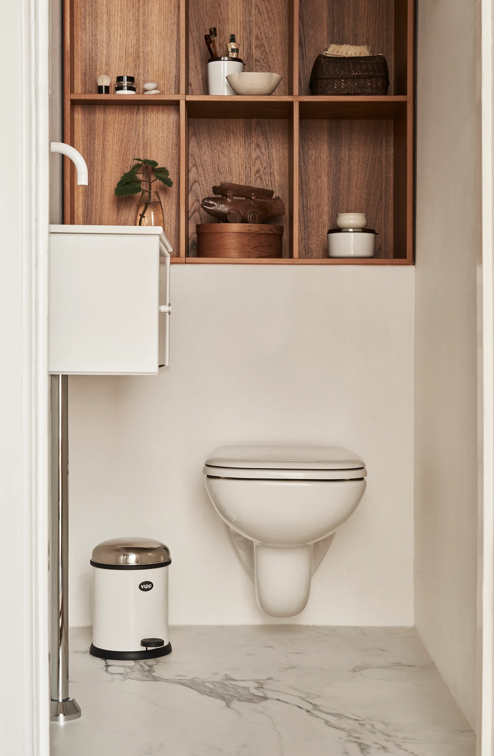 Kosz na śmieci PEDAL BIN biały - Image 3