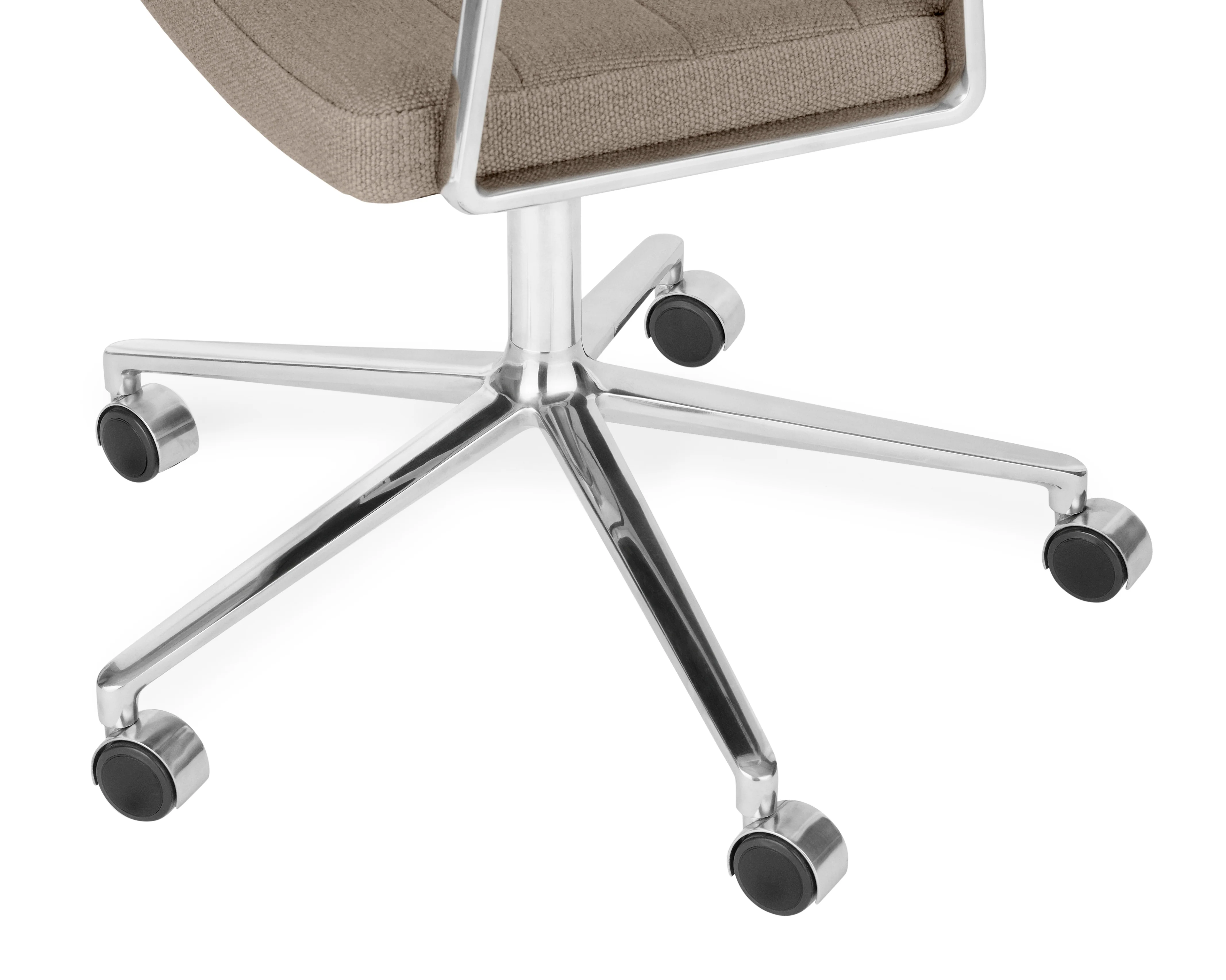 Krzesło biurowe 453+ piaskowa tkanina z metalową podstawą - Image 11