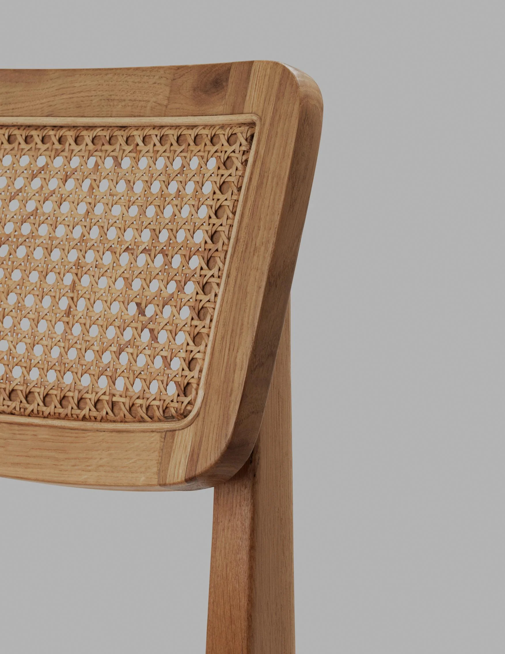 Krzesło C-CHAIR drewno dębowe z plecionką - Image 12