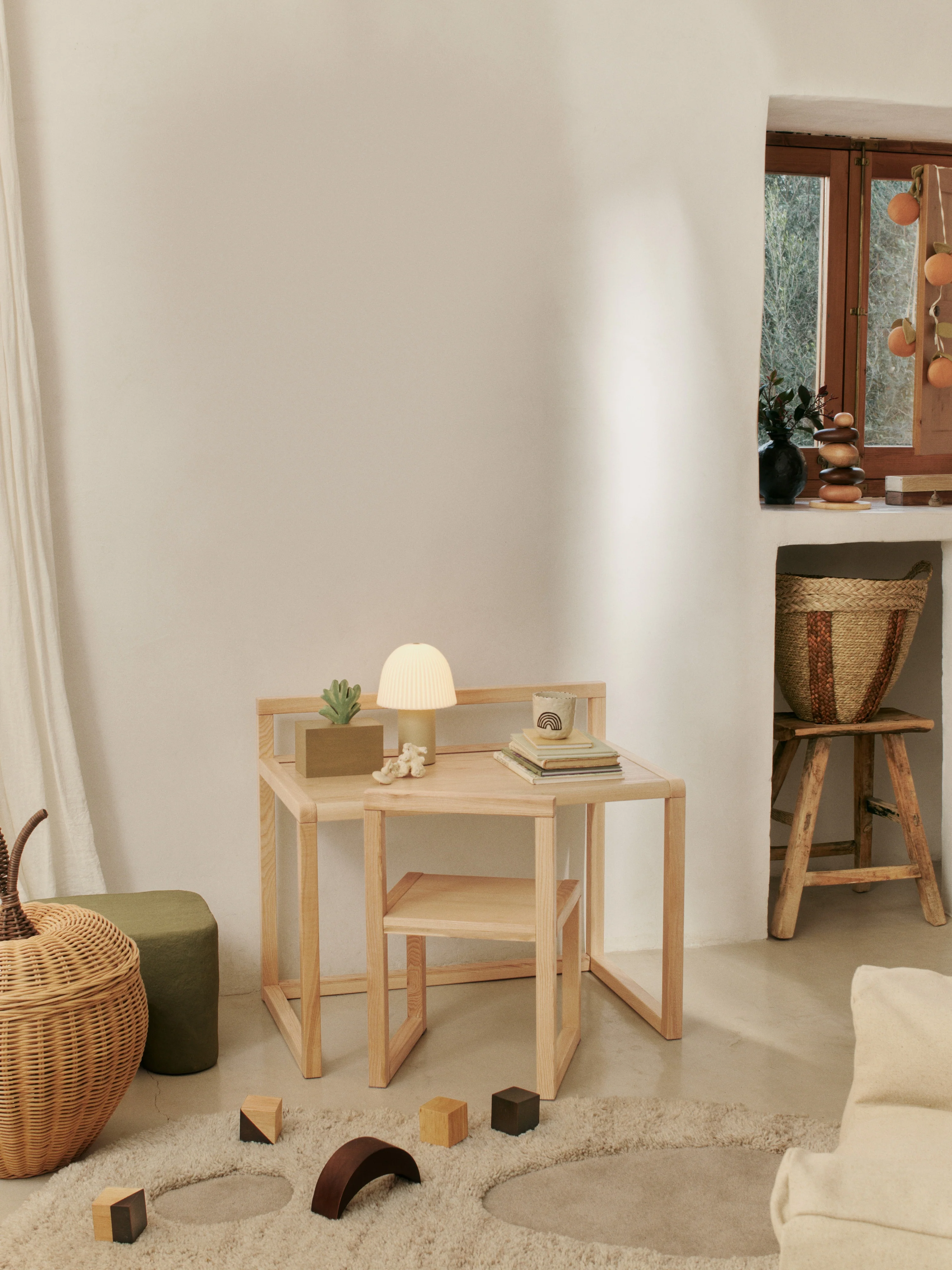 Krzesło dziecięce LITTLE ARCHITECT fornir jesionowy - Image 3