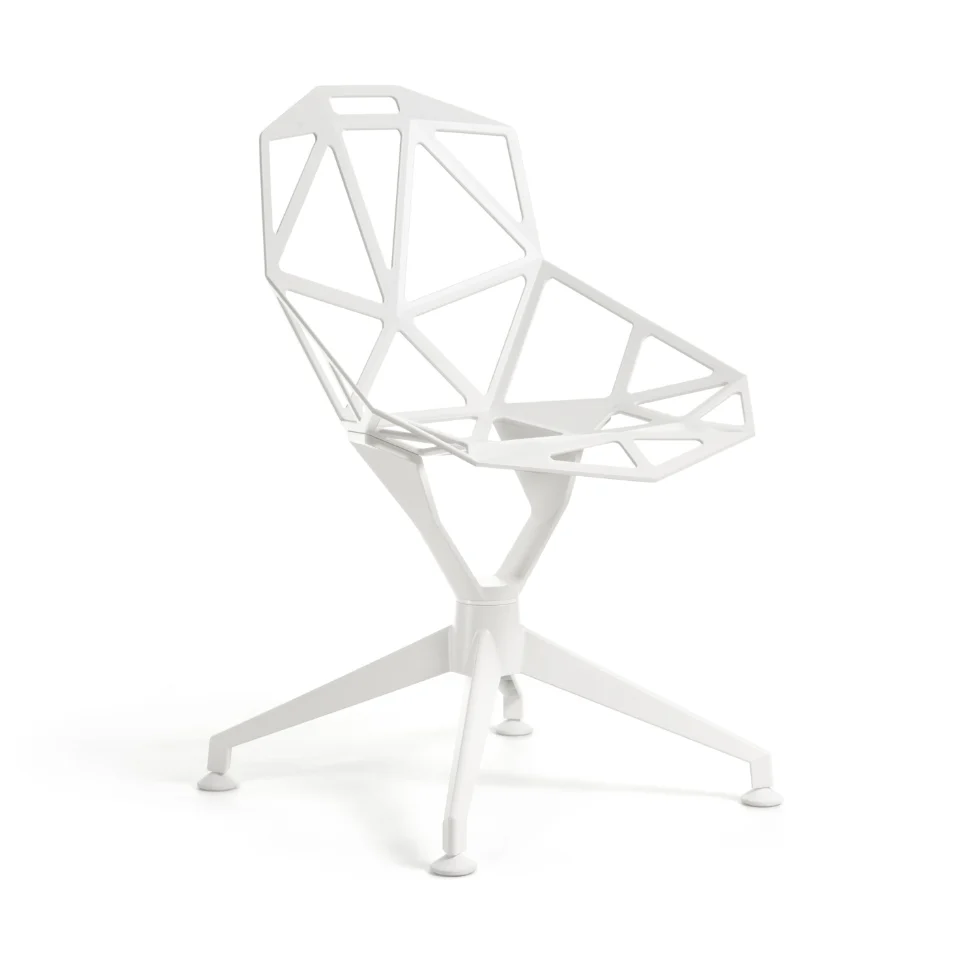 Krzesło obrotowe CHAIR_ONE_4STAR biały