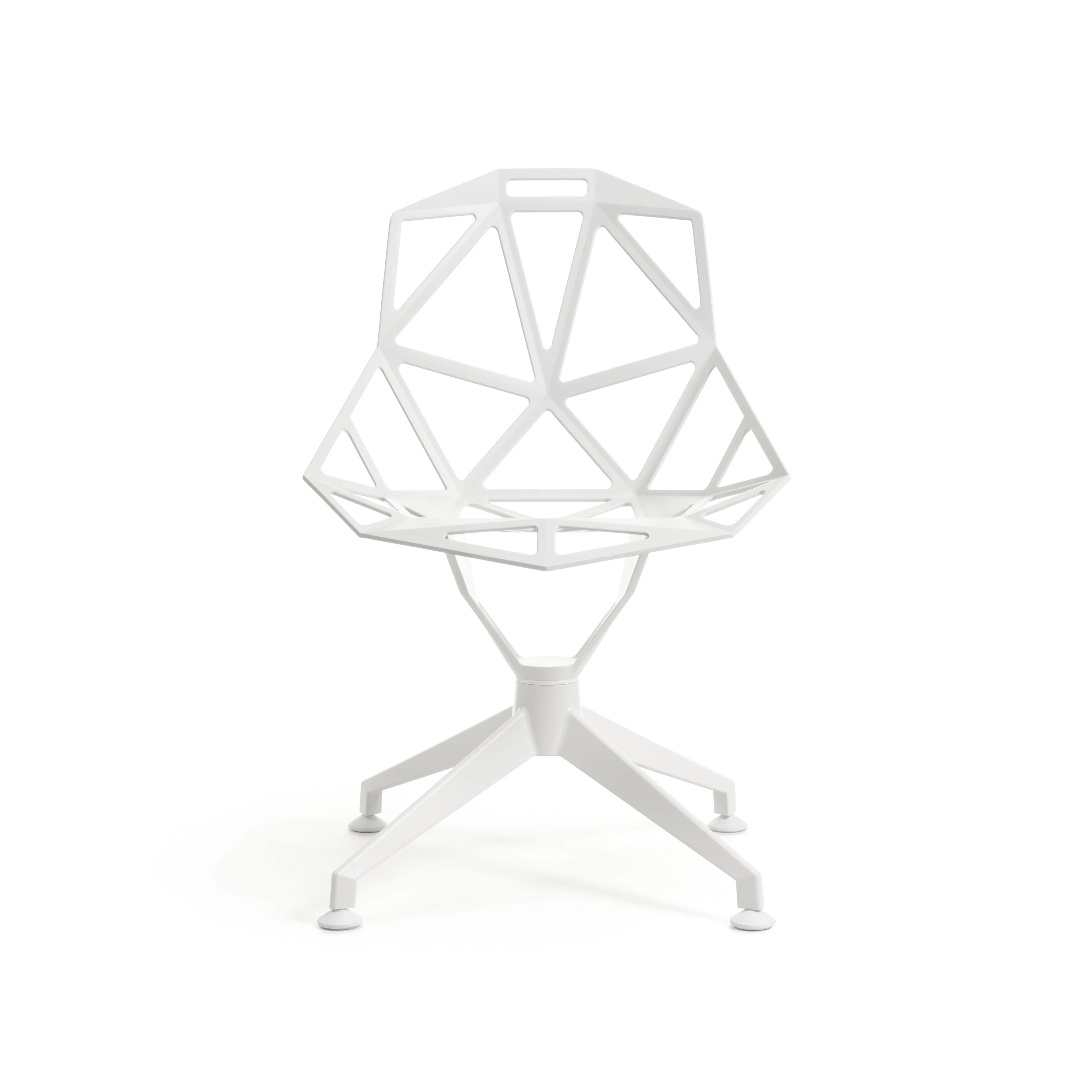 Krzesło obrotowe CHAIR_ONE_4STAR biały - Image 3
