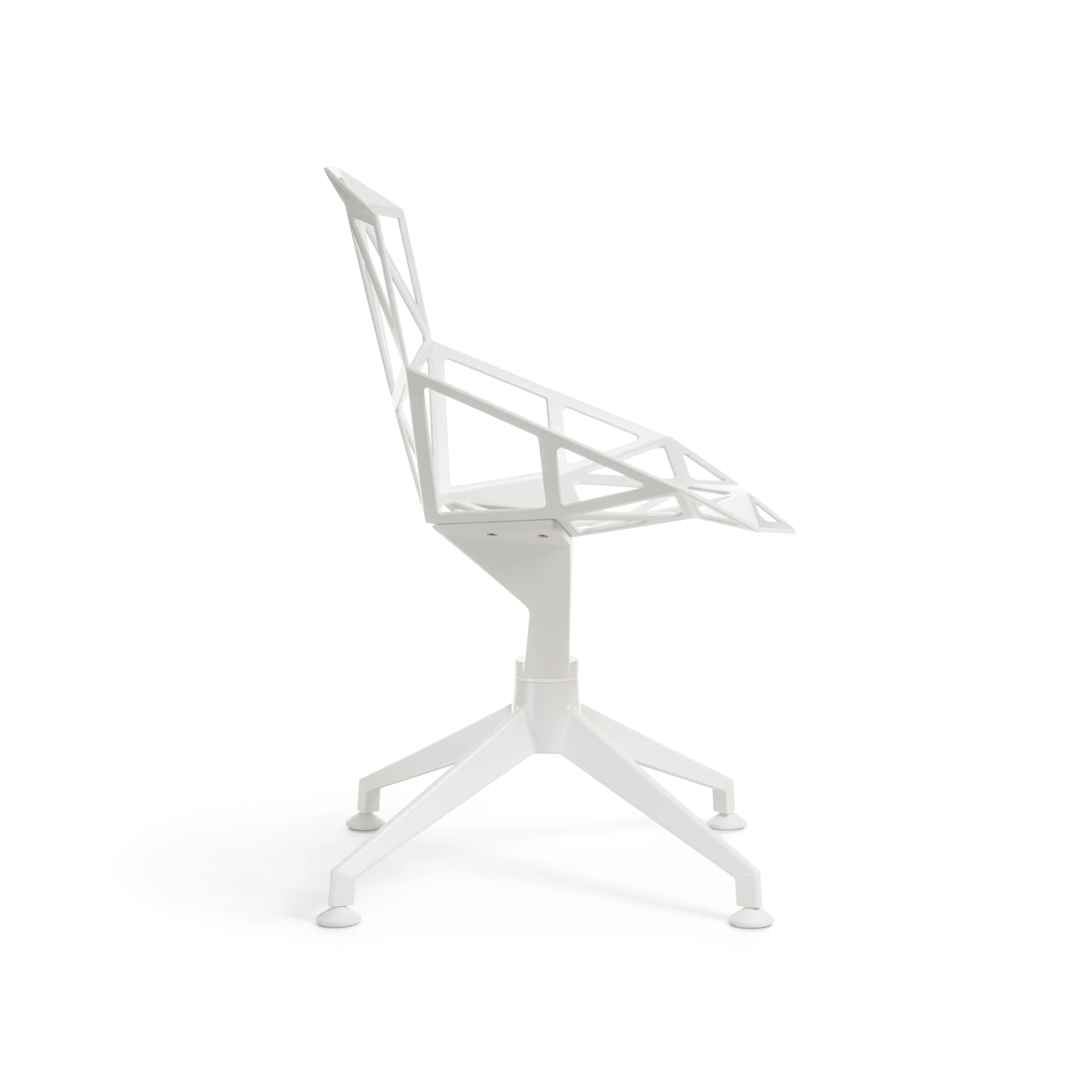 Krzesło obrotowe CHAIR_ONE_4STAR biały - Image 4