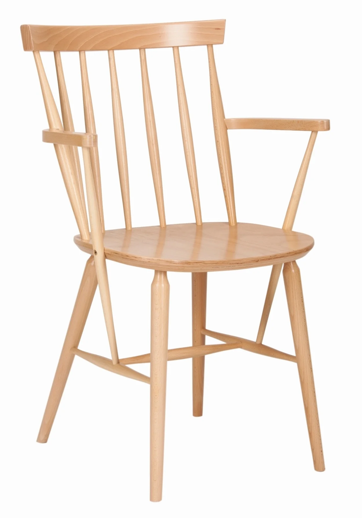 Krzesło z podłokietnikami ANTILLA B-9850 drewno bukowe - Image 3
