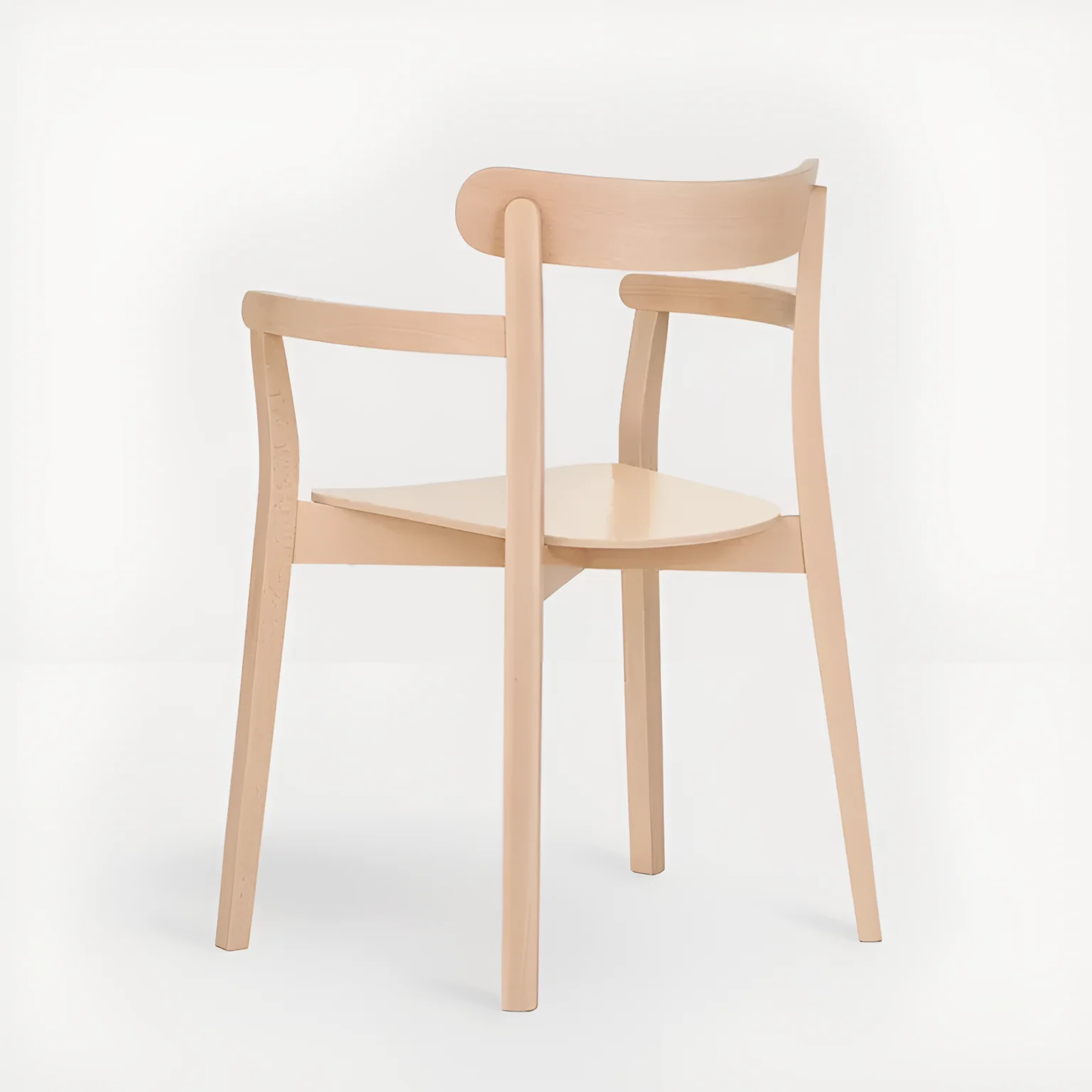Krzesło z połokietnikami ICHO B-4420 drewno bukowe - Image 2
