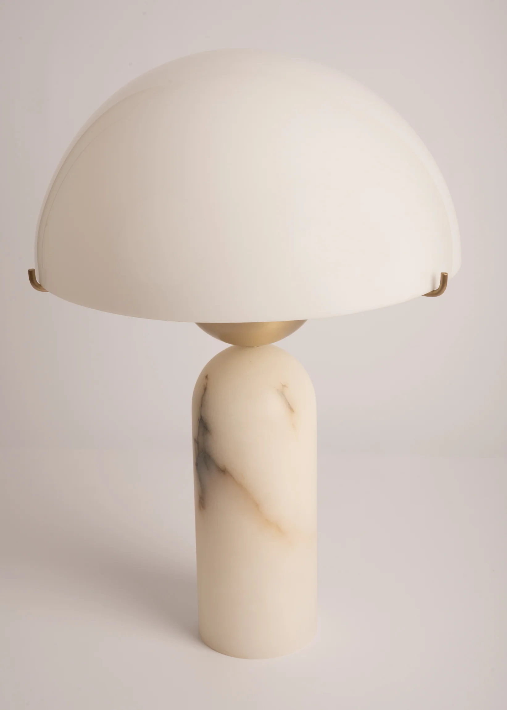 Lampa stołowa PEONO biały alabaster - Image 4