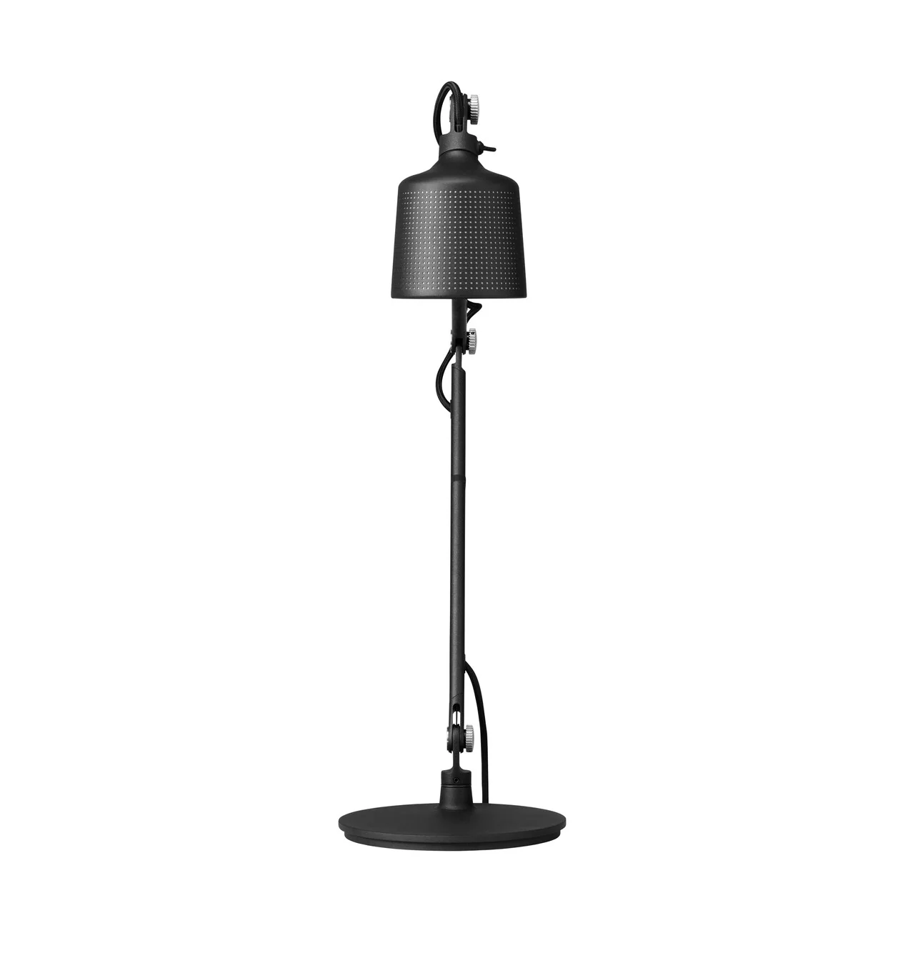 Lampa biurkowa 521 czarny metal - Image 14