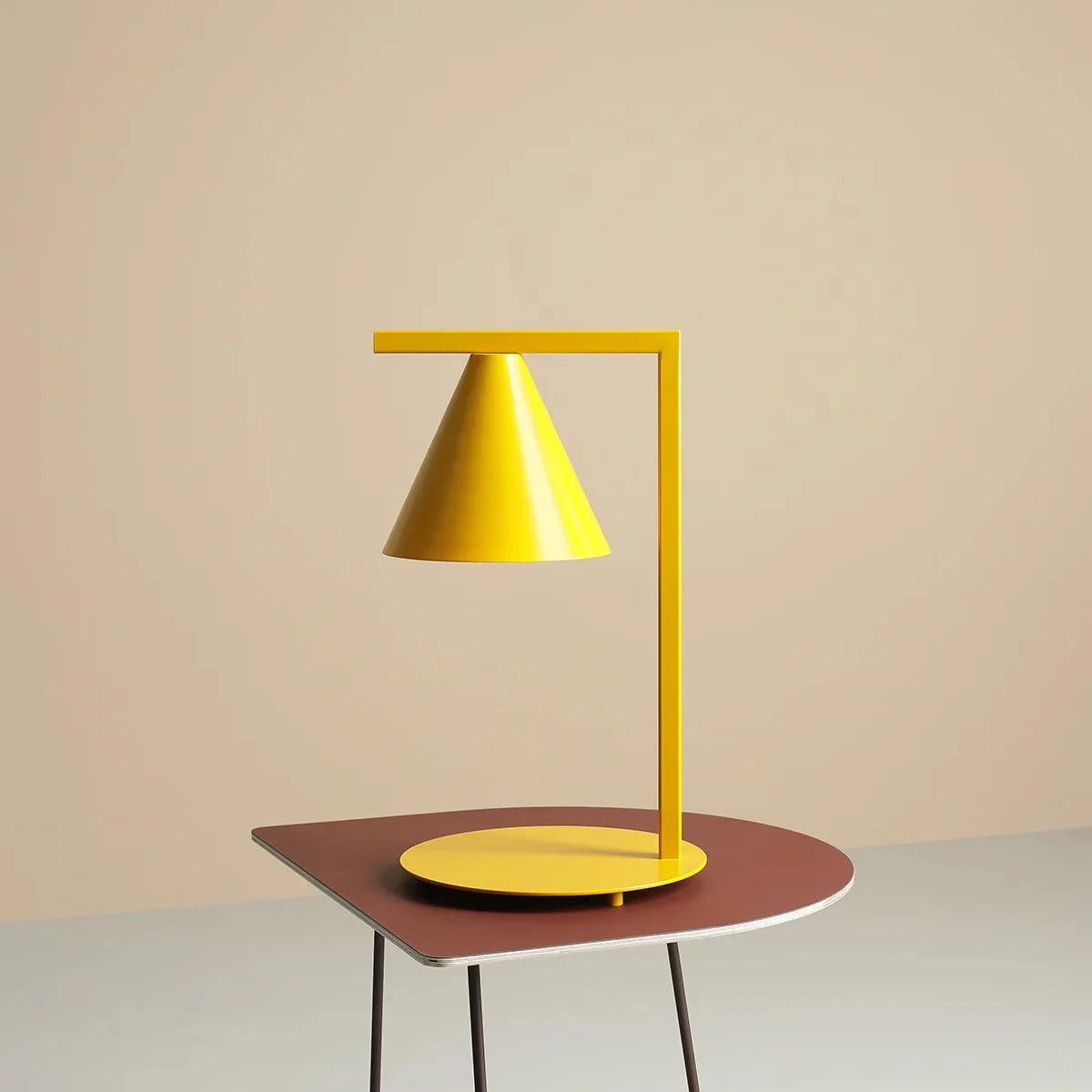 Lampa stołowa FORM musztardowy - Image 3