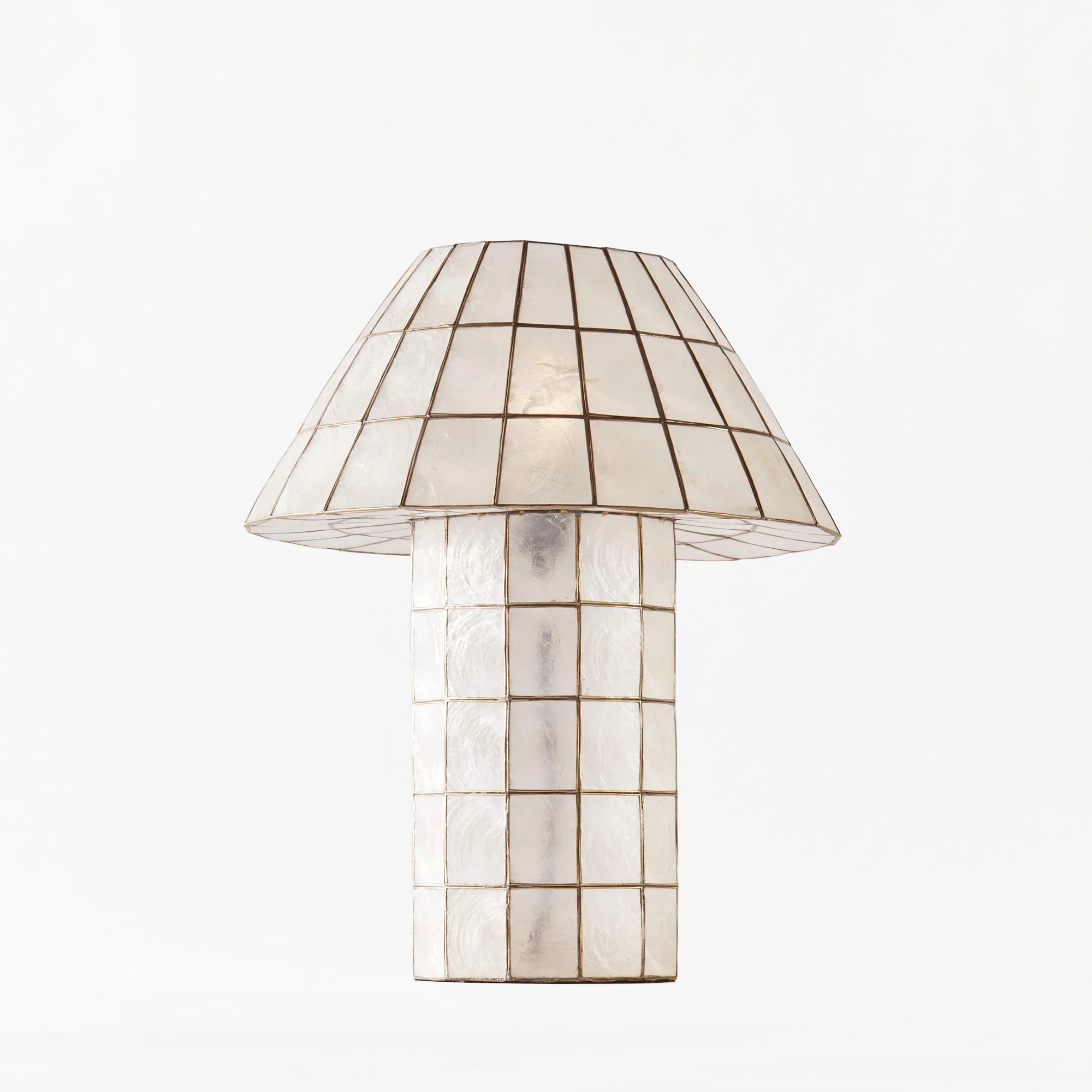 Lampa stołowa CORNELIA muszle Capiz - Image 3