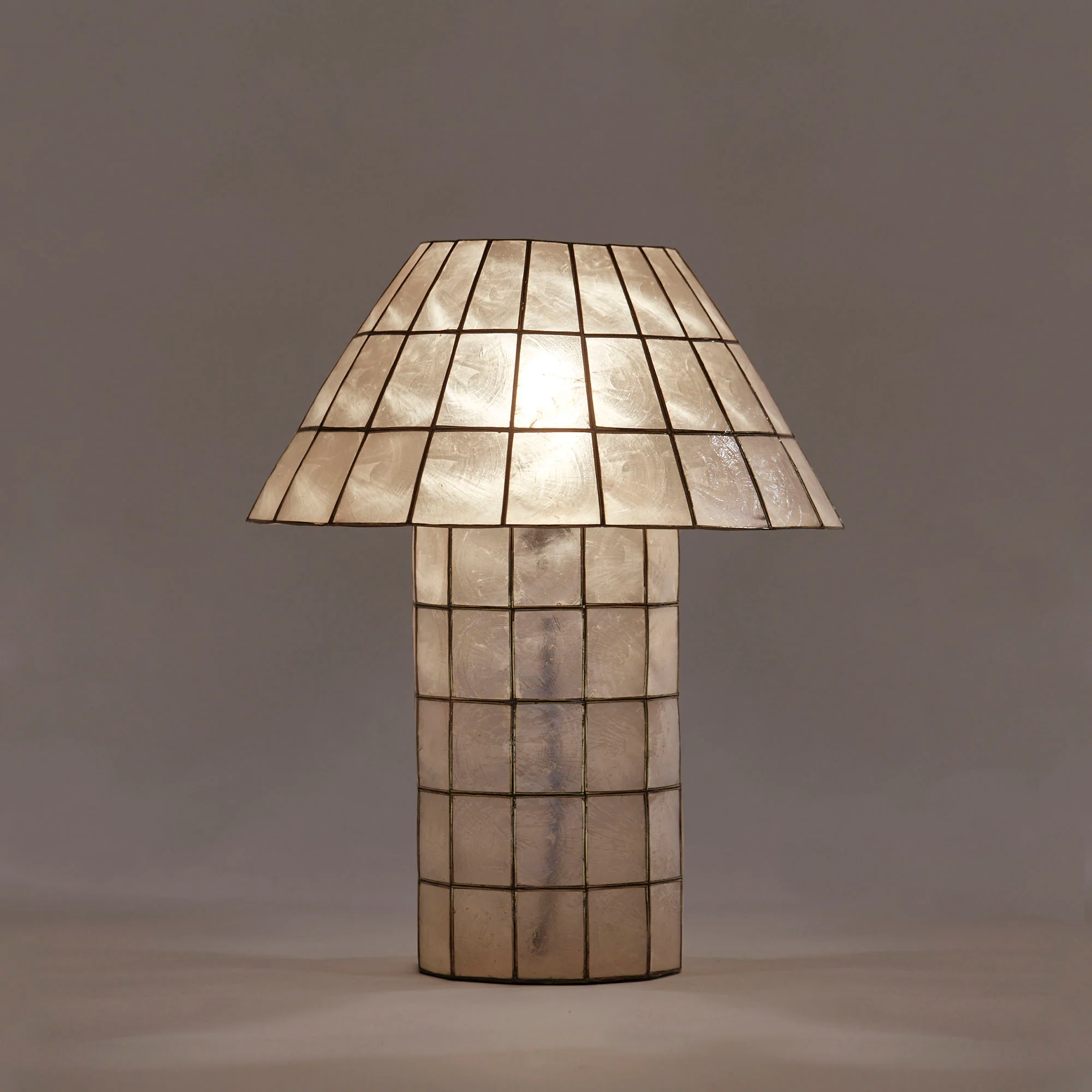 Lampa stołowa CORNELIA muszle Capiz - Image 4